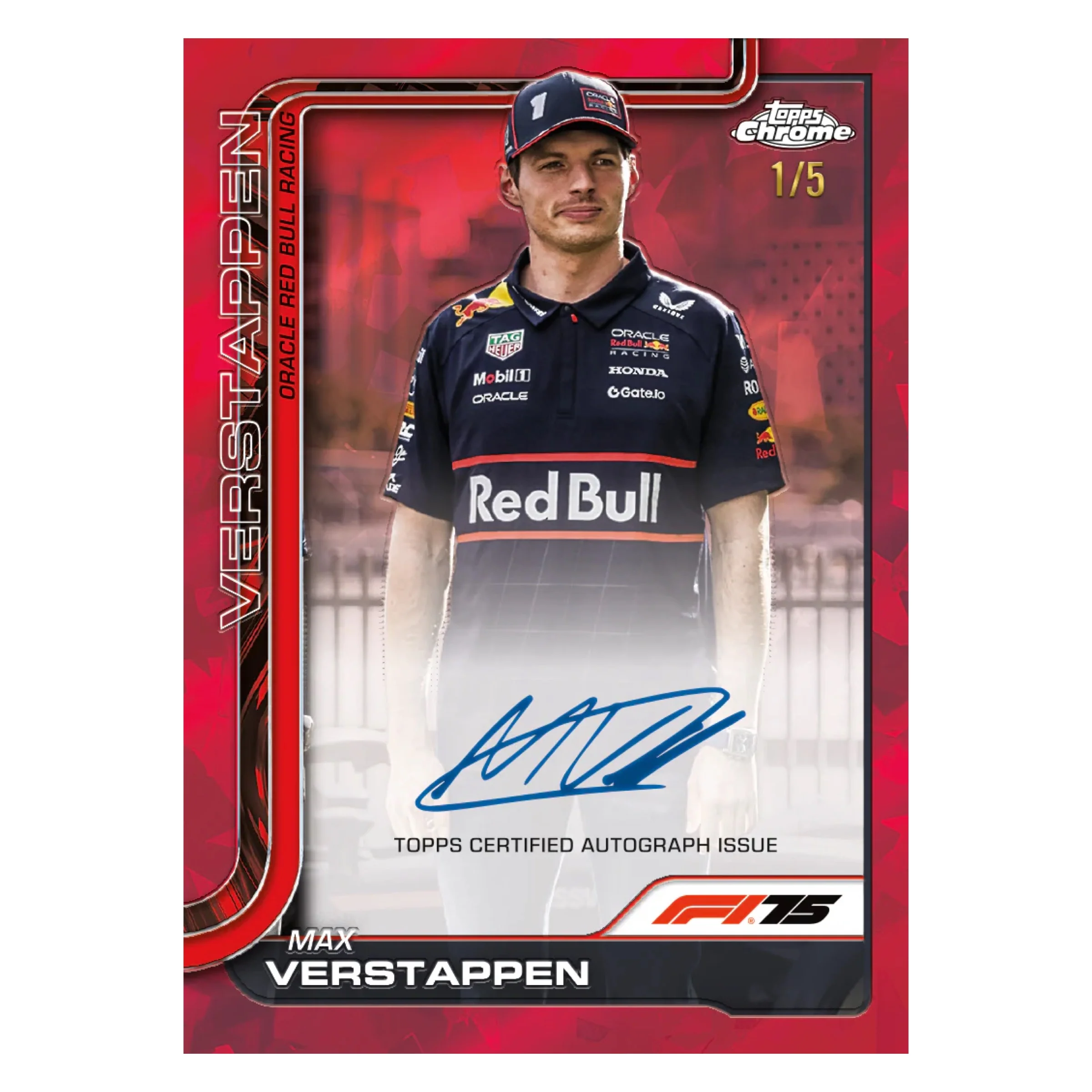 2025 Topps Chrome Formula 1 Sapphire Edition Hobby Box - Image 5
