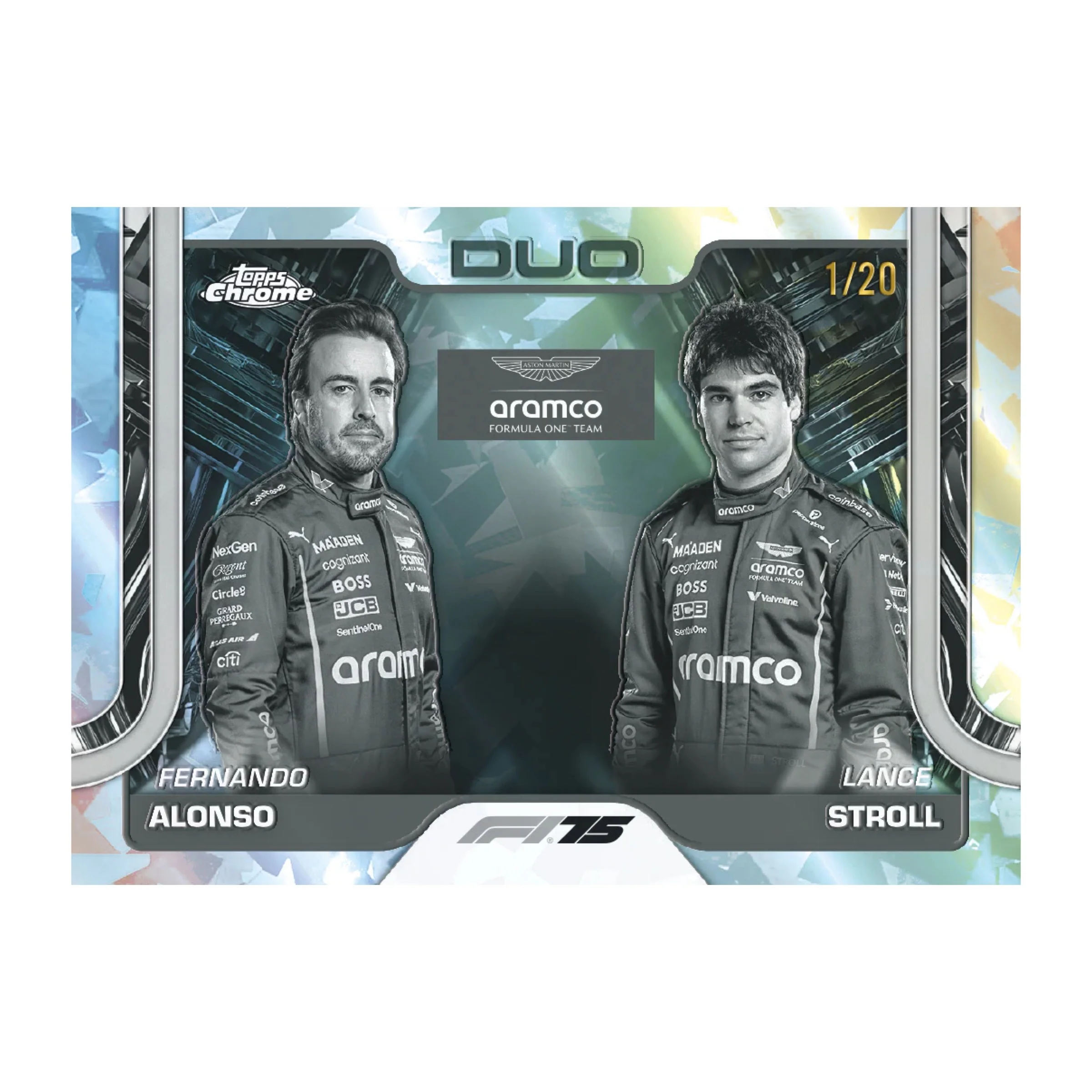 2025 Topps Chrome Formula 1 Sapphire Edition Hobby Box - Image 8