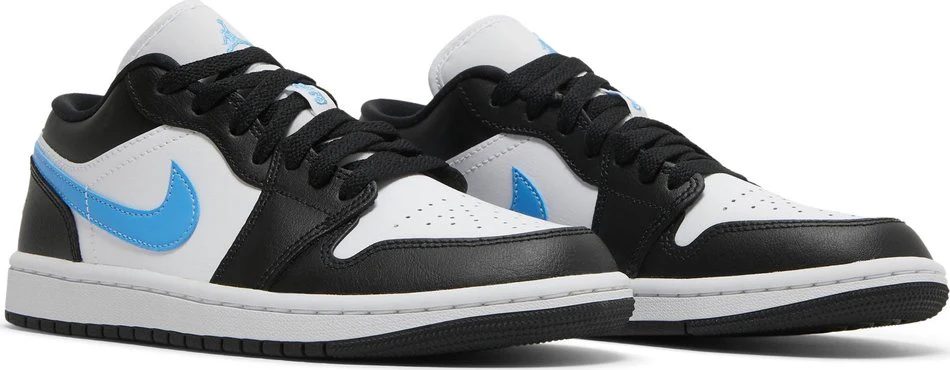 Air Jordan 1 Low 'Black University Blue White' (Women's) - Image 5