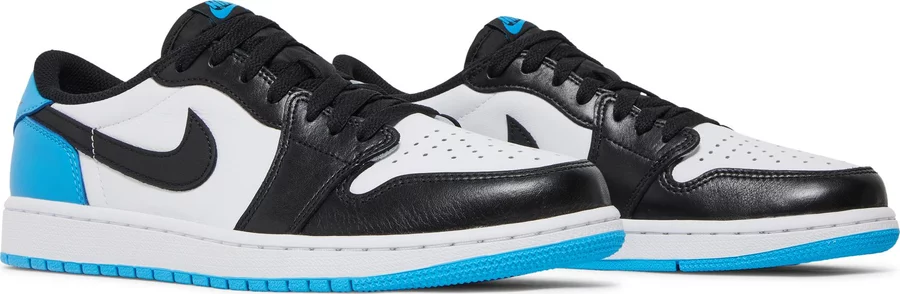 Air Jordan 1 Low OG 'Black Dark Powder Blue' - Image 5