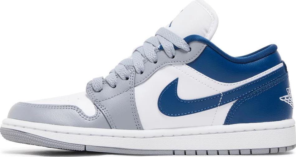 Air Jordan 1 Low 'Stealth French Blue' (Women's) - Image 2