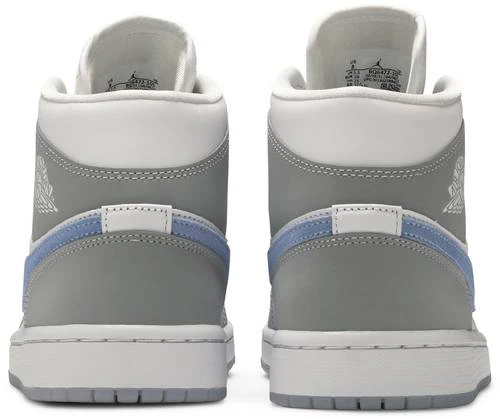 Air Jordan 1 Mid 'Wolf Grey' (Women's) - Image 4