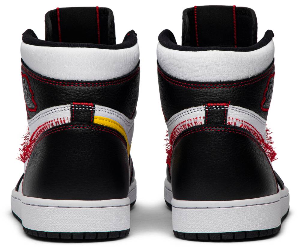 Air Jordan 1 Retro High 'Defiant White Black Gym Red' - Image 6
