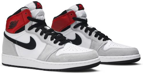 Air Jordan 1 Retro High 'Light Smoke Grey' (GS) - Image 5