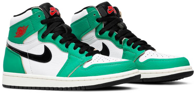Air Jordan 1 Retro High 'Lucky Green' (Women's) - Image 5