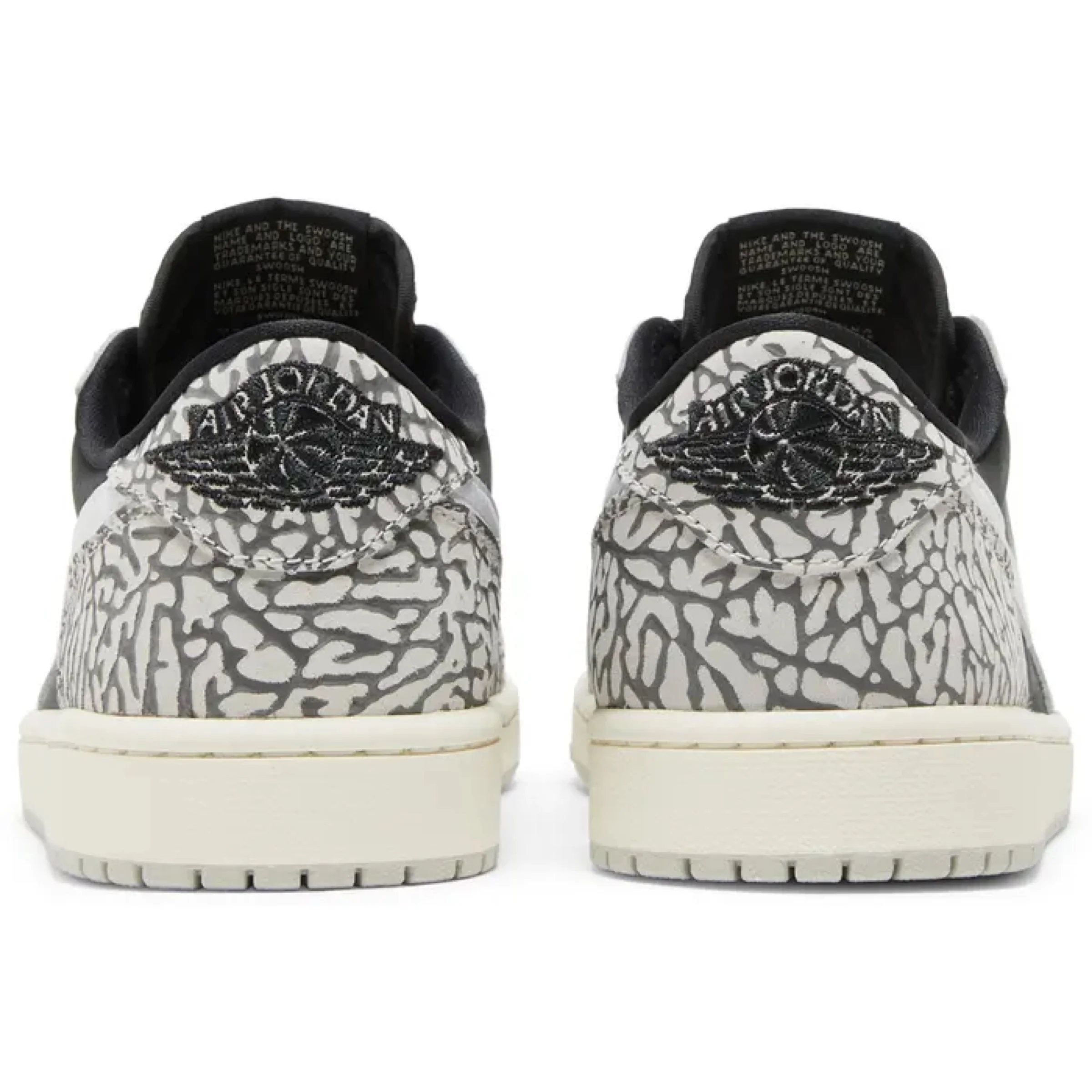 Air Jordan 1 Retro Low OG 'Black Cement' - Image 4