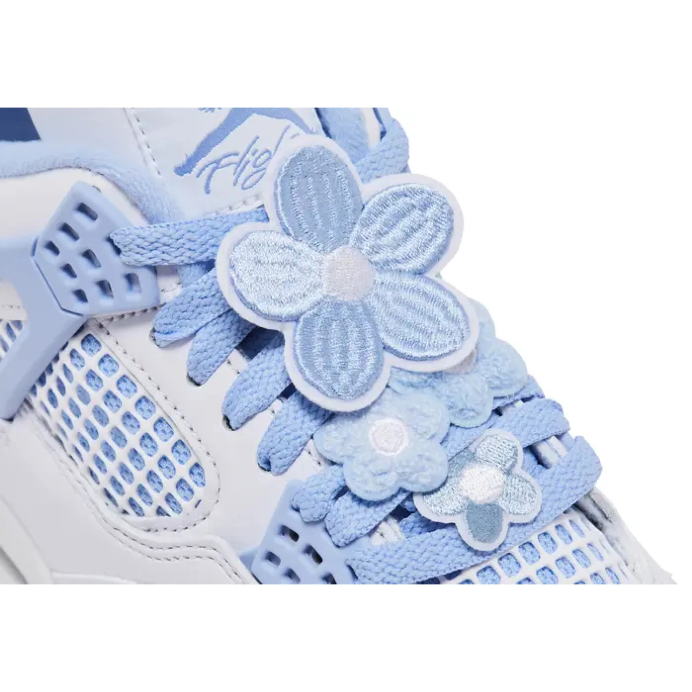 Air Jordan 4 Retro 'Forget Me Not' Aluminum (Women's) - Image 6