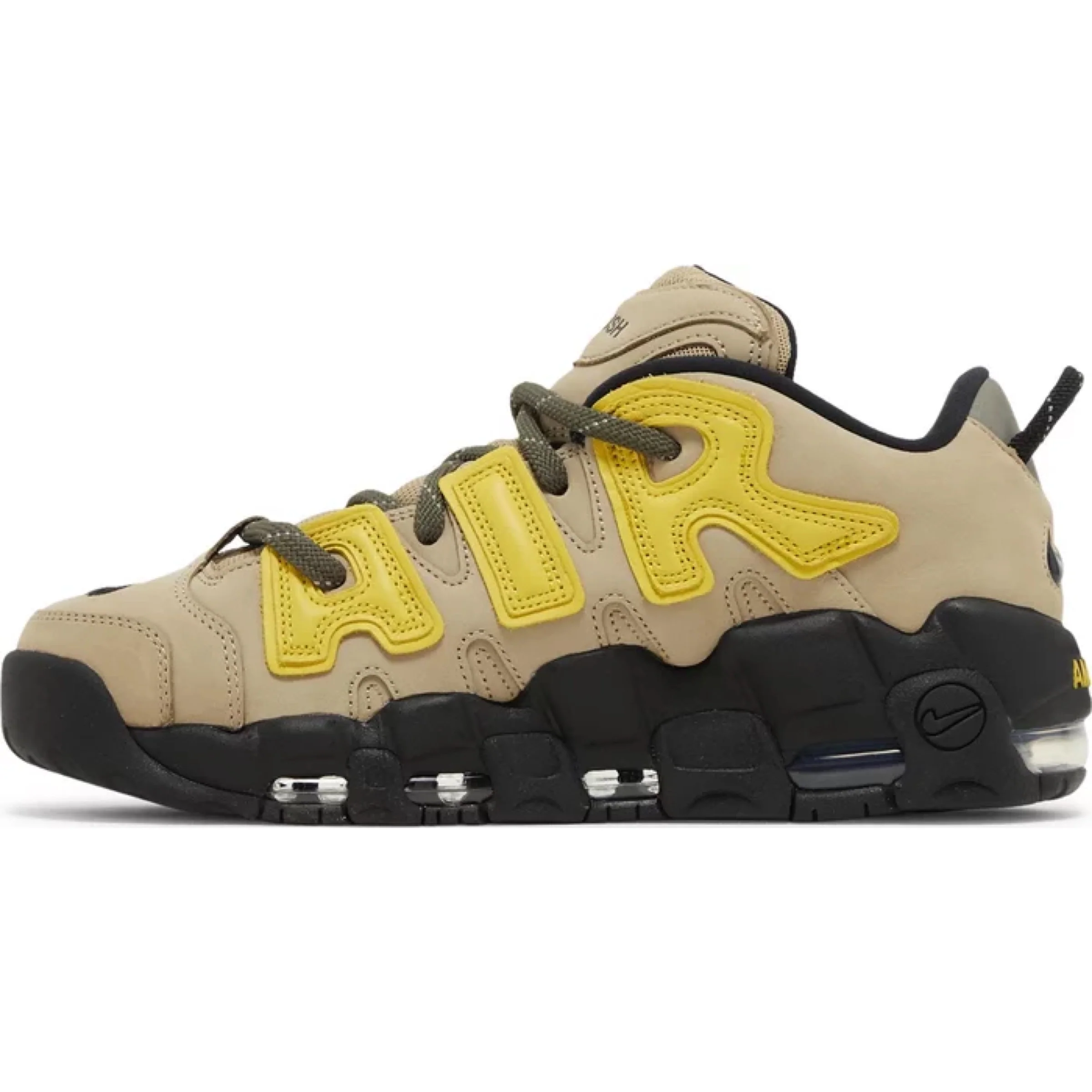 AMBUSH x Nike Air More Uptempo Low 'Vivid Sulfur Limestone' - Image 2
