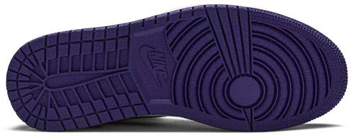 Air Jordan 1 Retro High 'Court Purple White' - Image 3