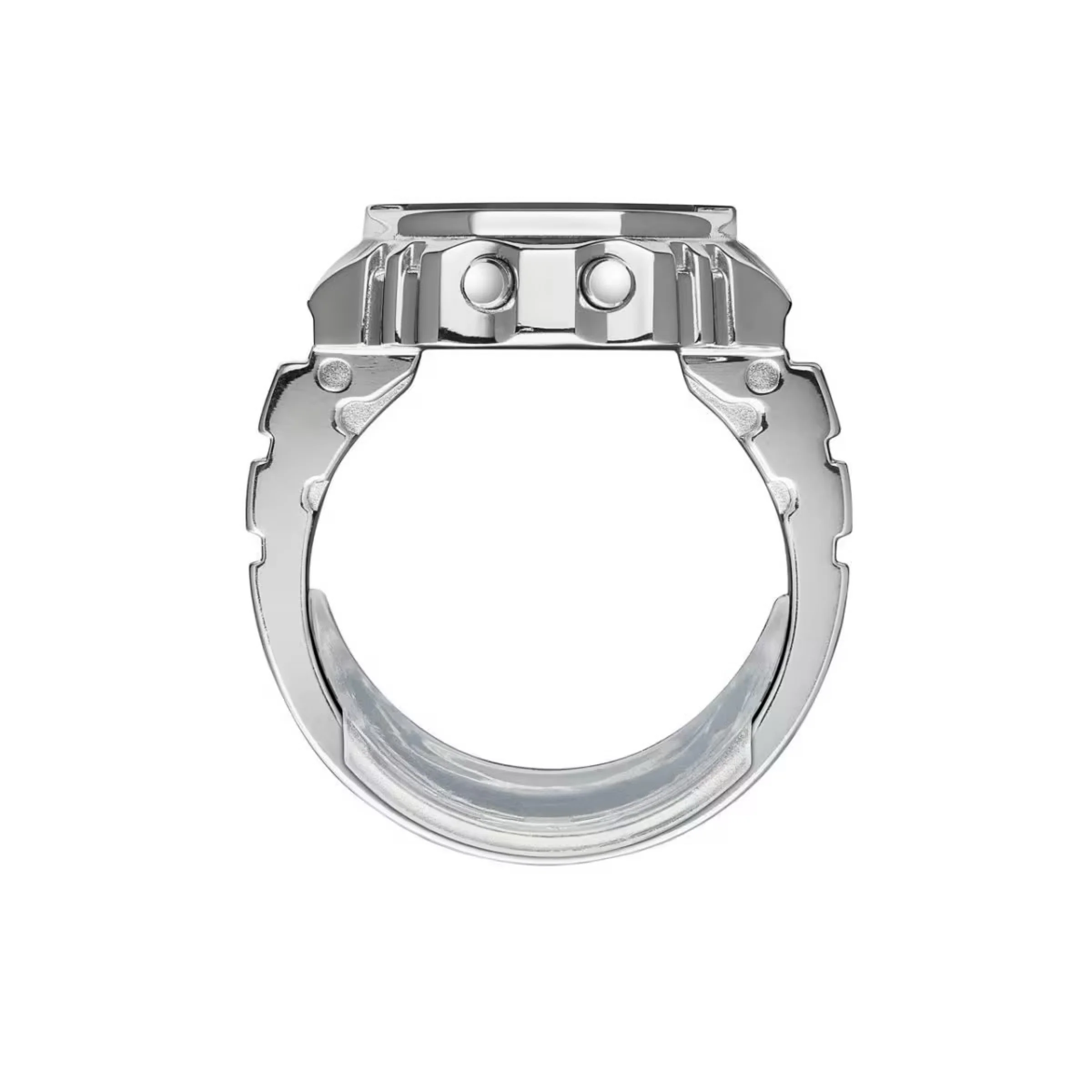 Casio 50th Anniversary Ring Watch - Silver - Image 2