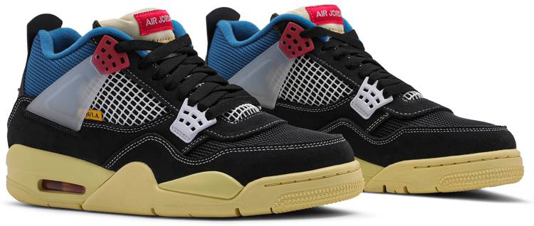 Union LA x Air Jordan 4 Retro 'Off Noir' - Image 5