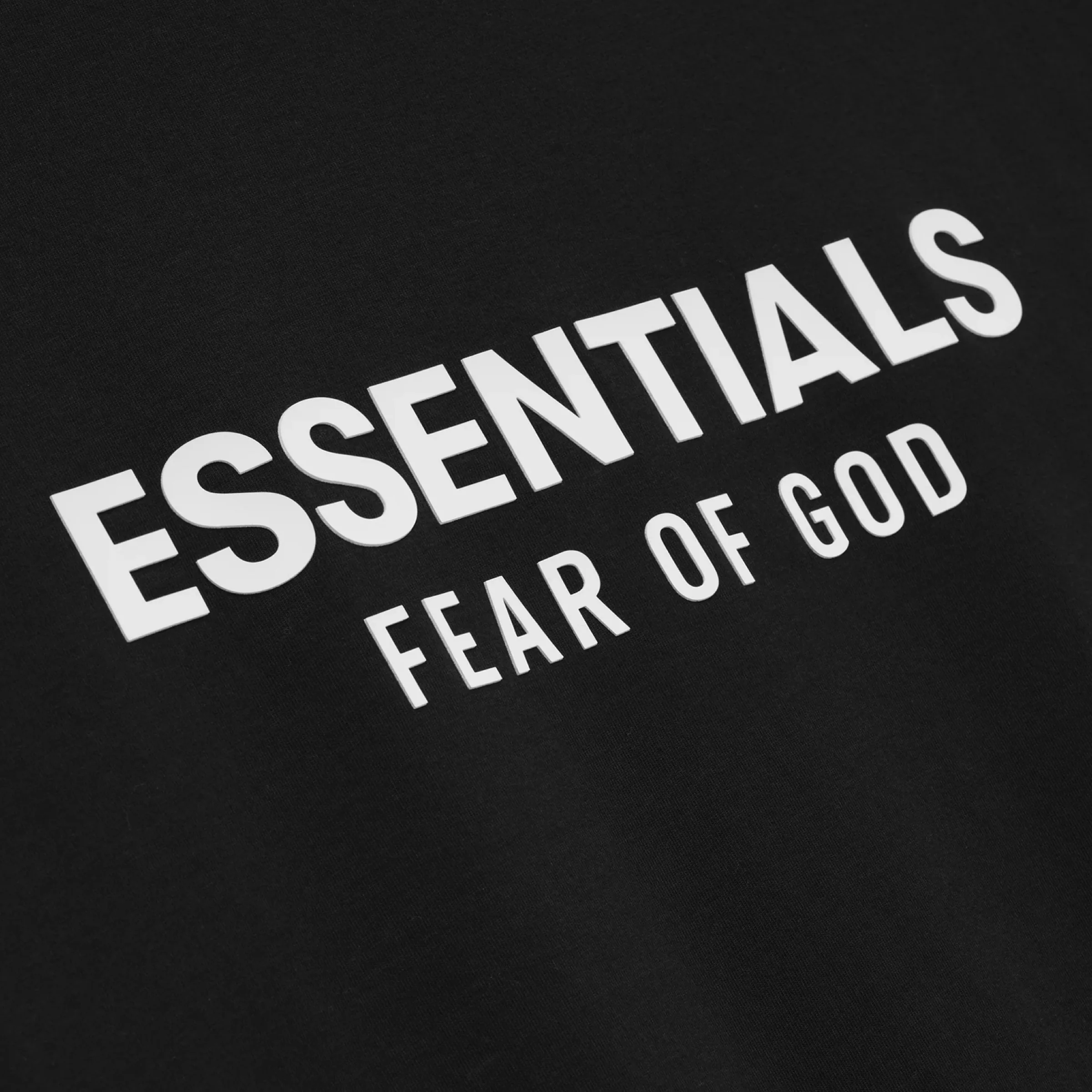 FEAR OF GOD ESSENTIALS Classic S/S T-Shirt - Jet Black - Image 3