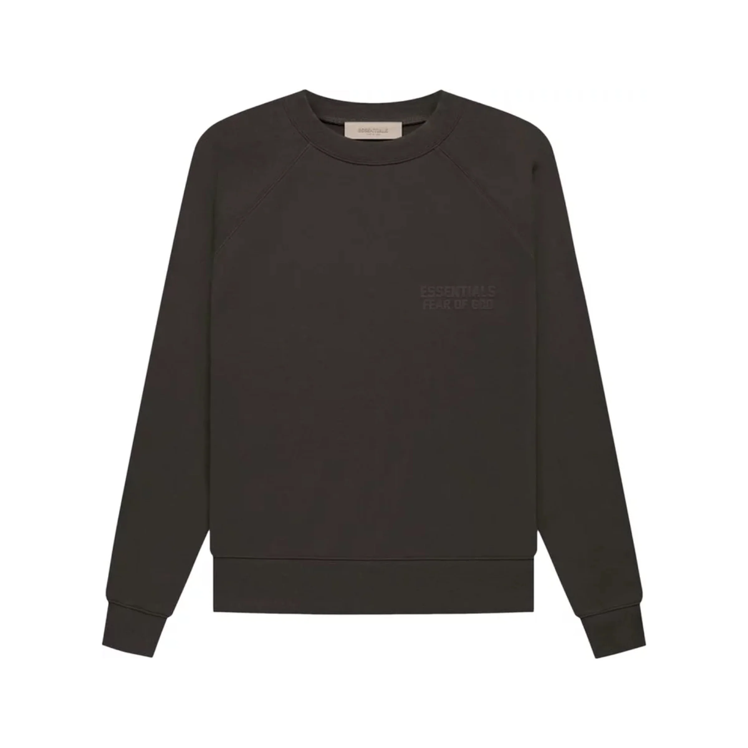FEAR OF GOD ESSENTIALS Crewneck - Off Black (Fall 22)