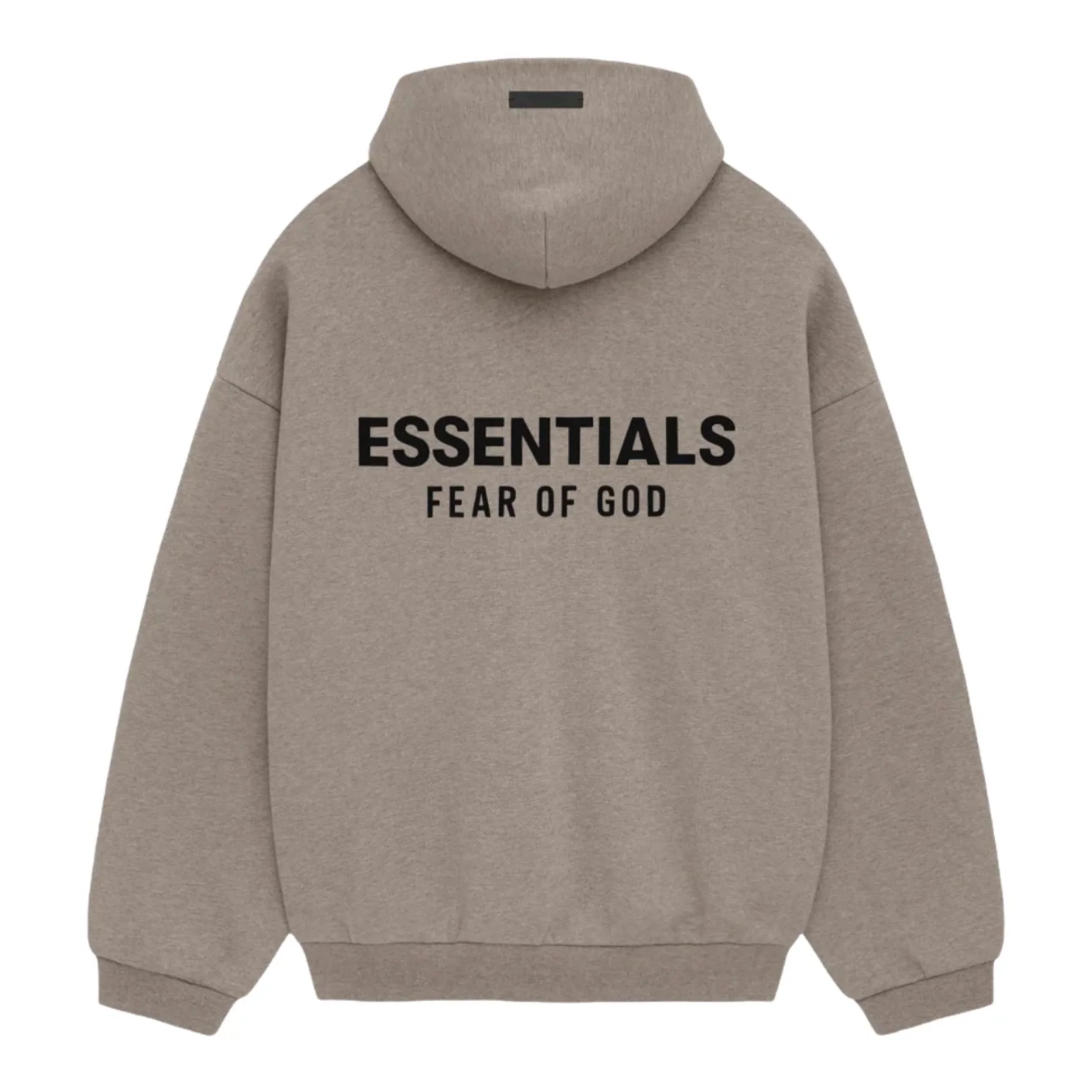 FEAR OF GOD ESSENTIALS Fleece Hoodie - Dark Heather Grey (Holiday 2024) - Image 2