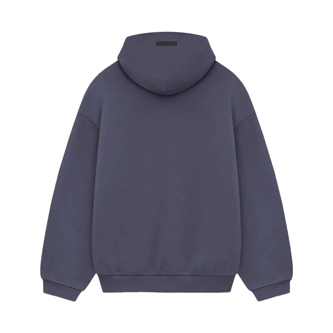 FEAR OF GOD ESSENTIALS Fleece Hoodie - Marine (Holiday 2024) - Image 2