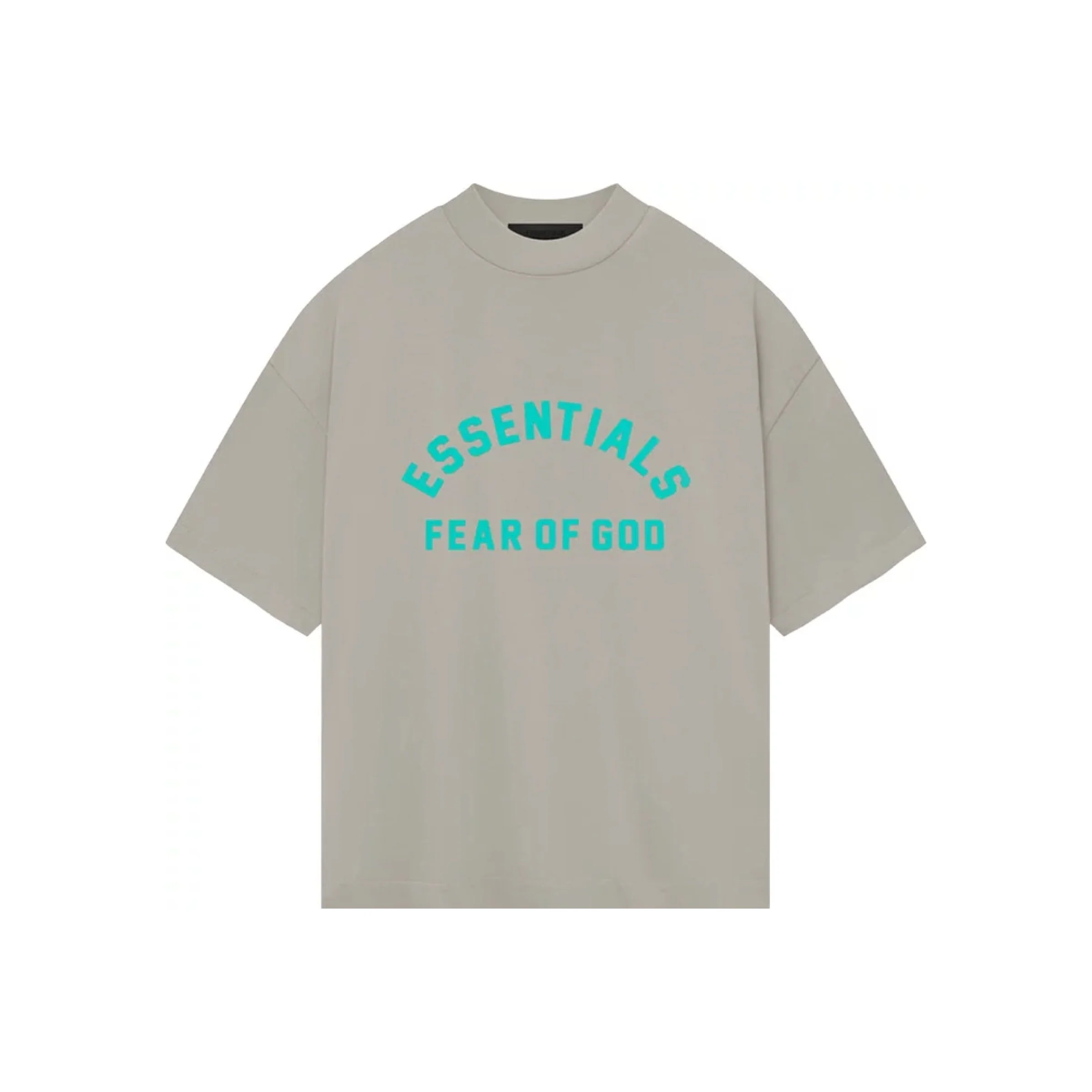FEAR OF GOD ESSENTIALS Heavy Jersey Crewneck T-Shirt - Seal