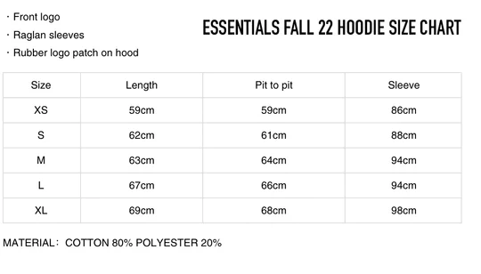 FEAR OF GOD ESSENTIALS Pull-Over Hoodie - Off Black (Fall 22) - Image 4