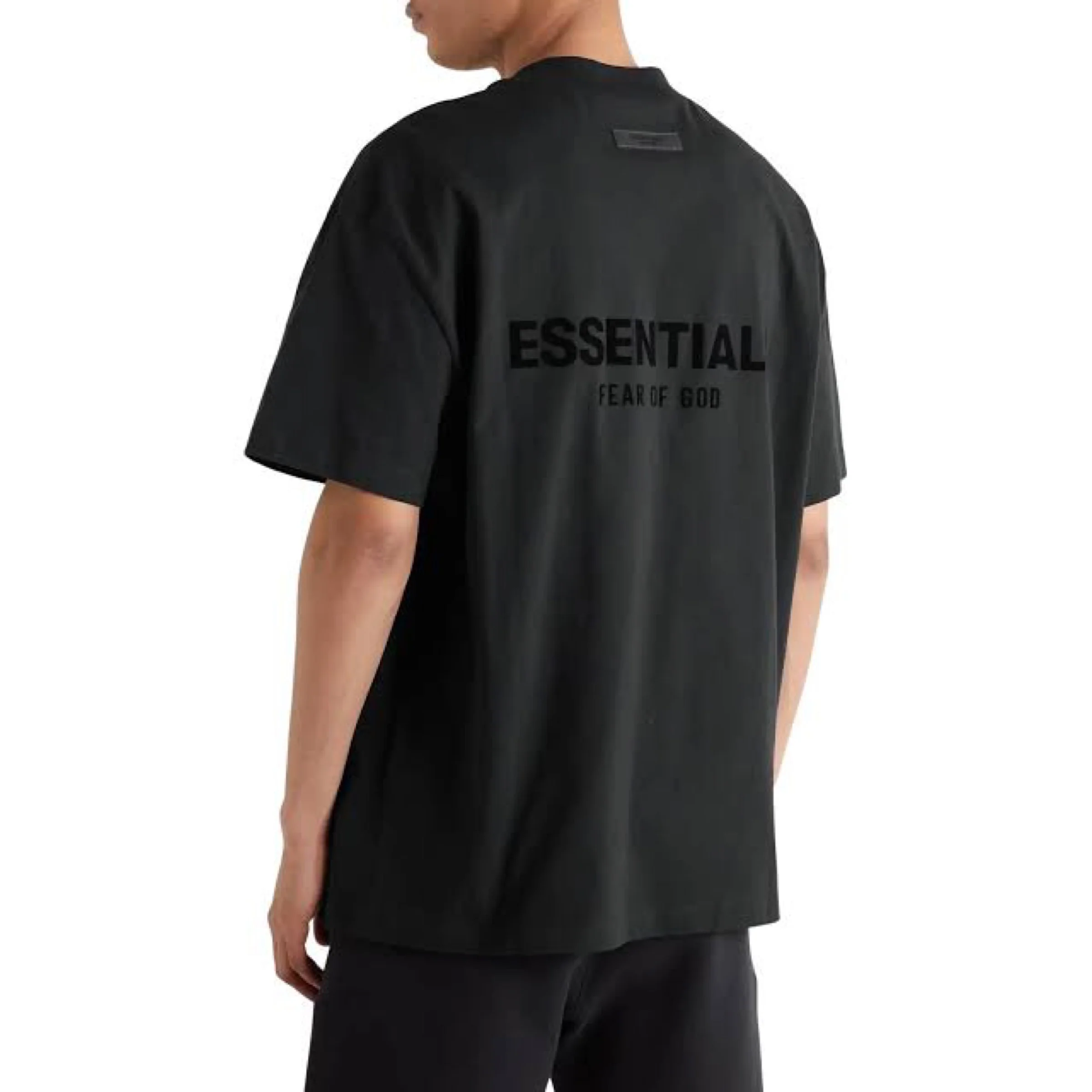 FEAR OF GOD ESSENTIALS T-Shirt - Black (SS22 Core Collection) - Image 3