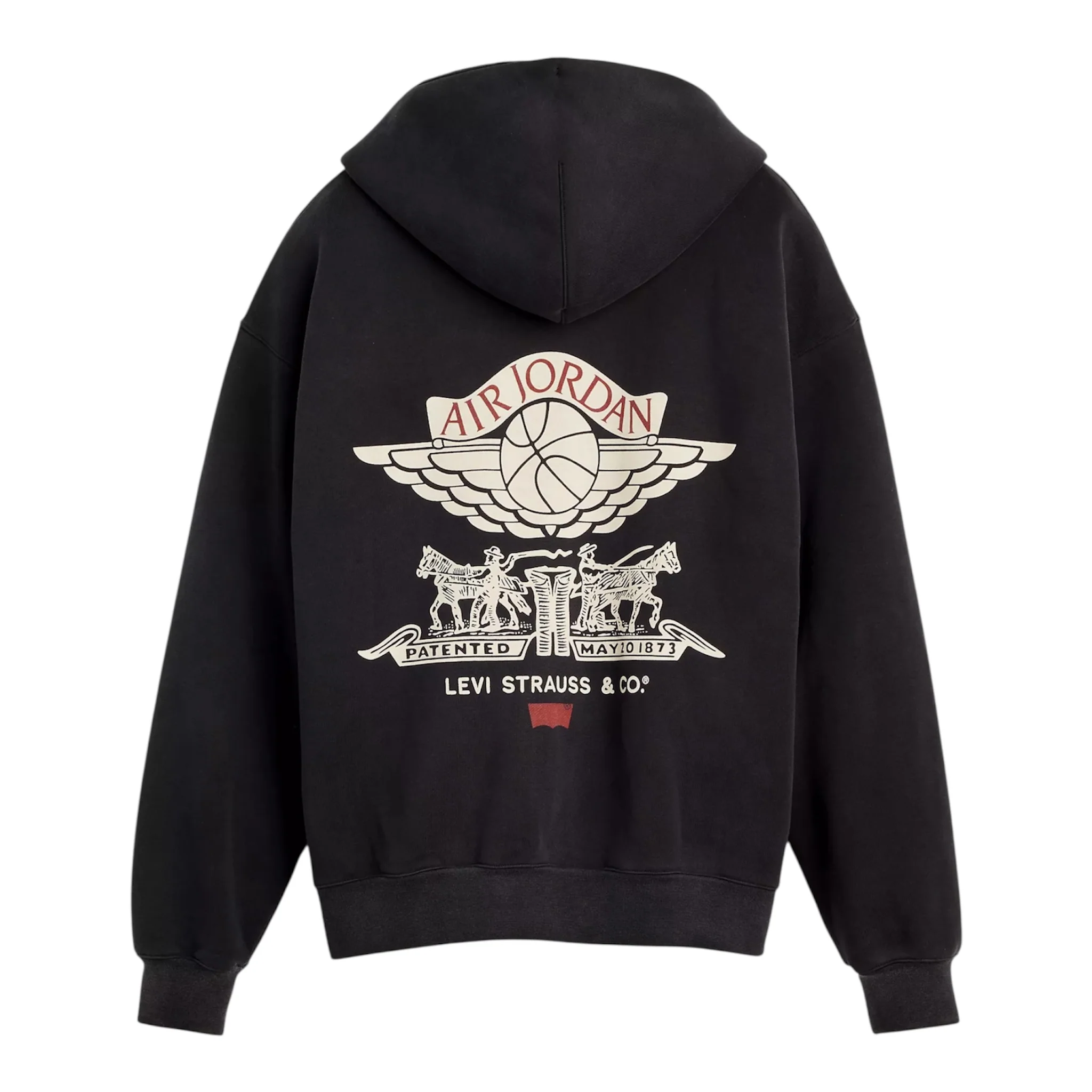 Jordan x Levi's Full Zip Hoodie - Black - Image 2