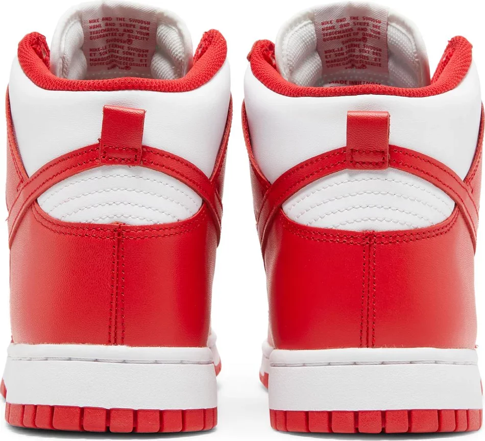Nike Dunk High 'Championship White Red' - Image 4