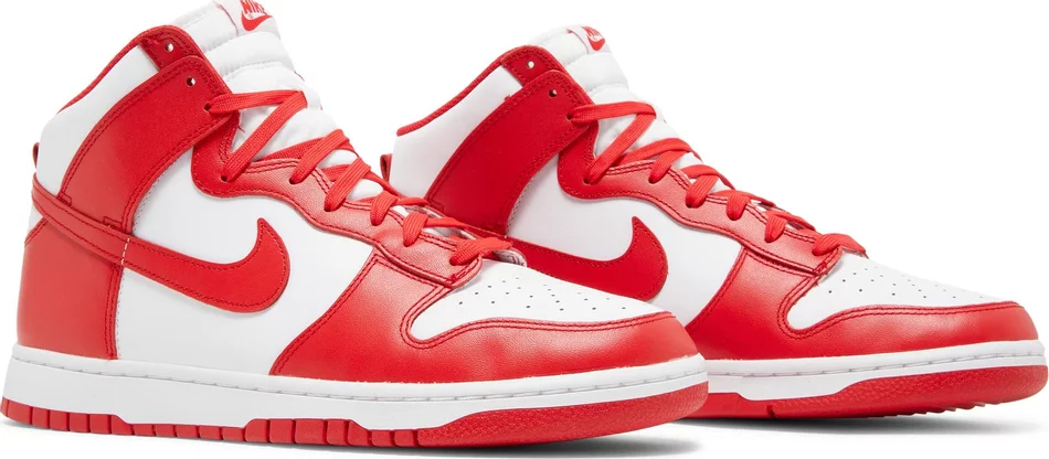 Nike Dunk High 'Championship White Red' - Image 5