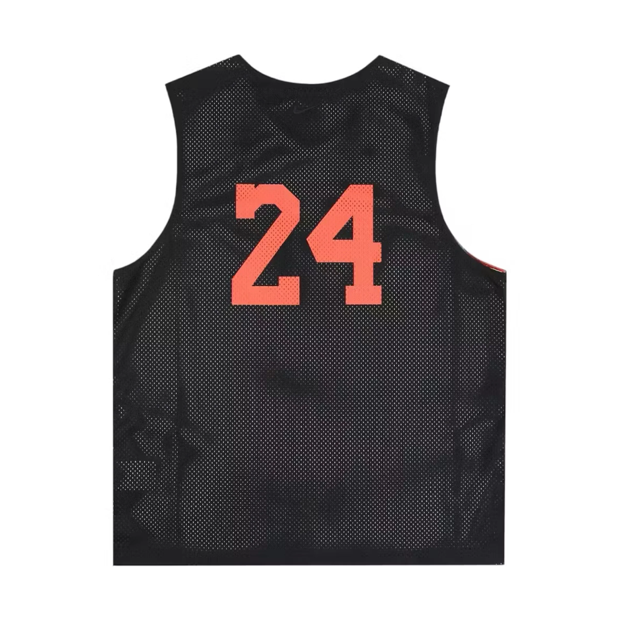 Nike 'What The Kobe' Reversible Jersey - Black/Bright Crimson - Image 2