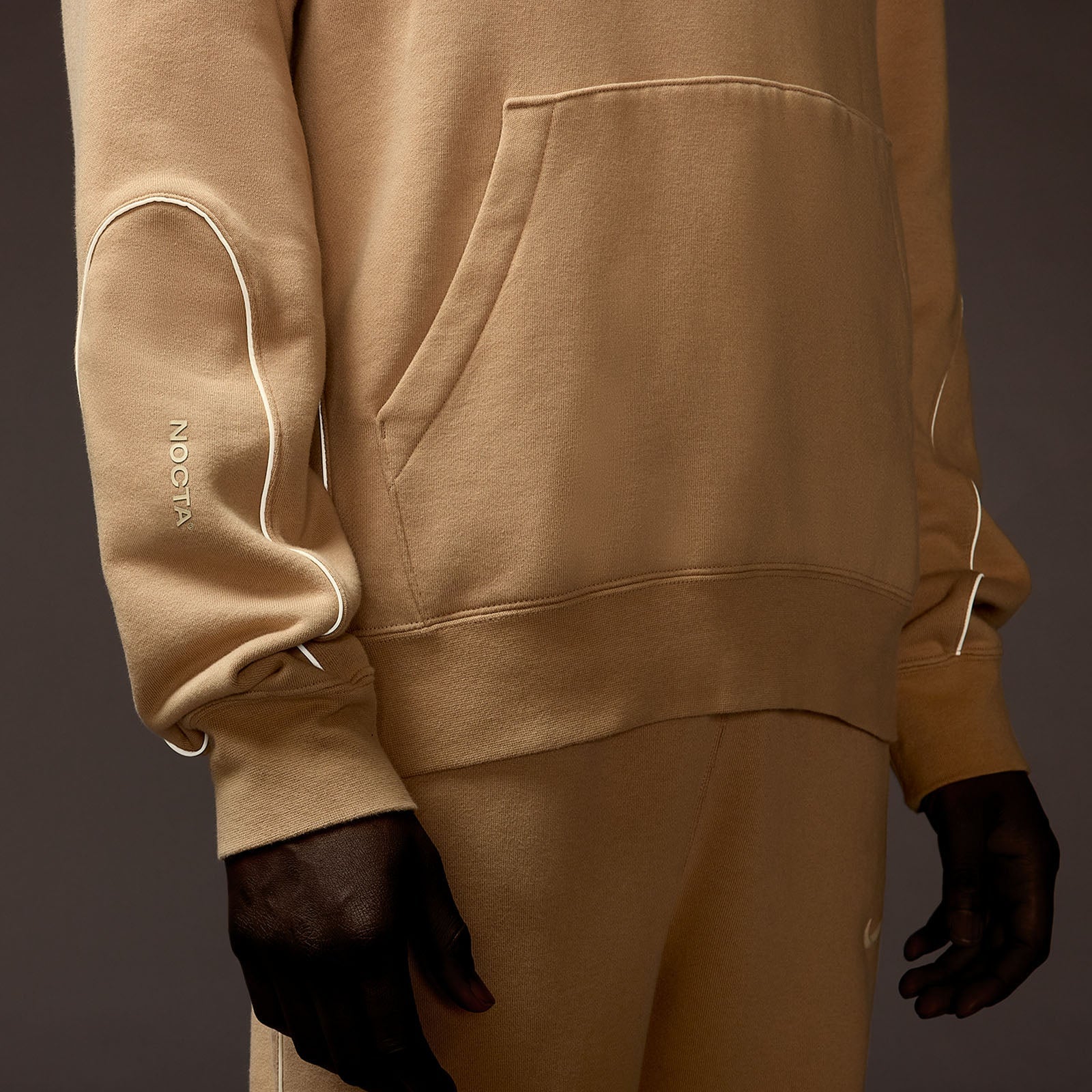 Nike x NOCTA NRG Fleece CS Hoodie - Hemp - Image 4