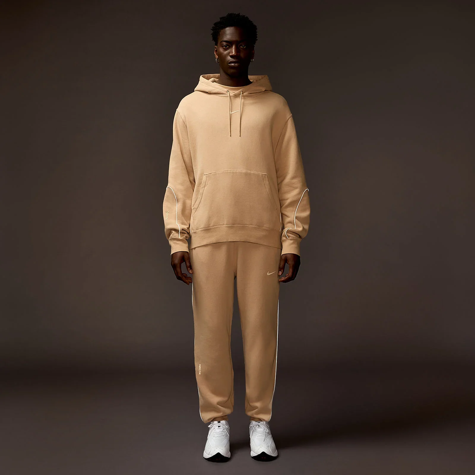 Nike x NOCTA NRG Fleece CS Hoodie - Hemp - Image 5