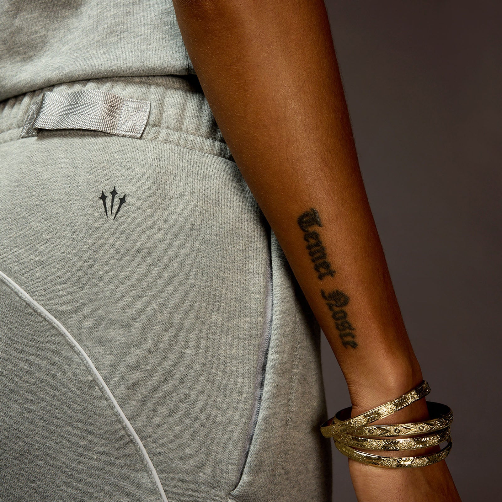 Nike x NOCTA Fleece CS Sweatpants - Dark Grey Heather - Image 4