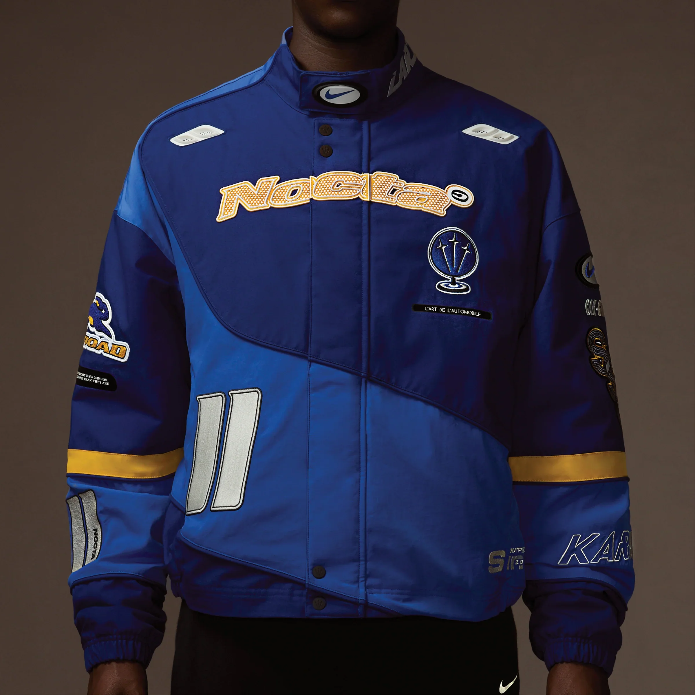 Nike x NOCTA L'Art Racing Jacket - Deep Royal Blue - Image 6