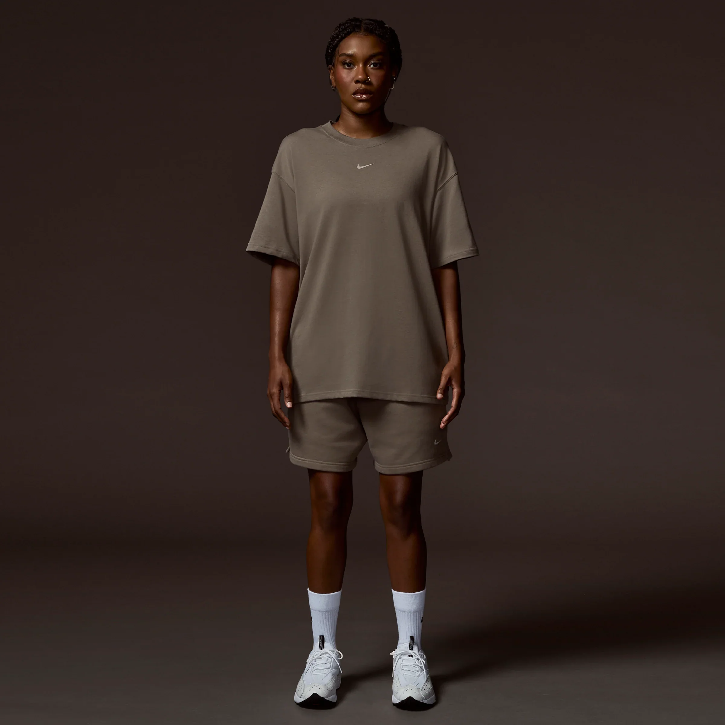 Nike x NOCTA NRG Big Body CS T-Shirt - Olive Grey - Image 5