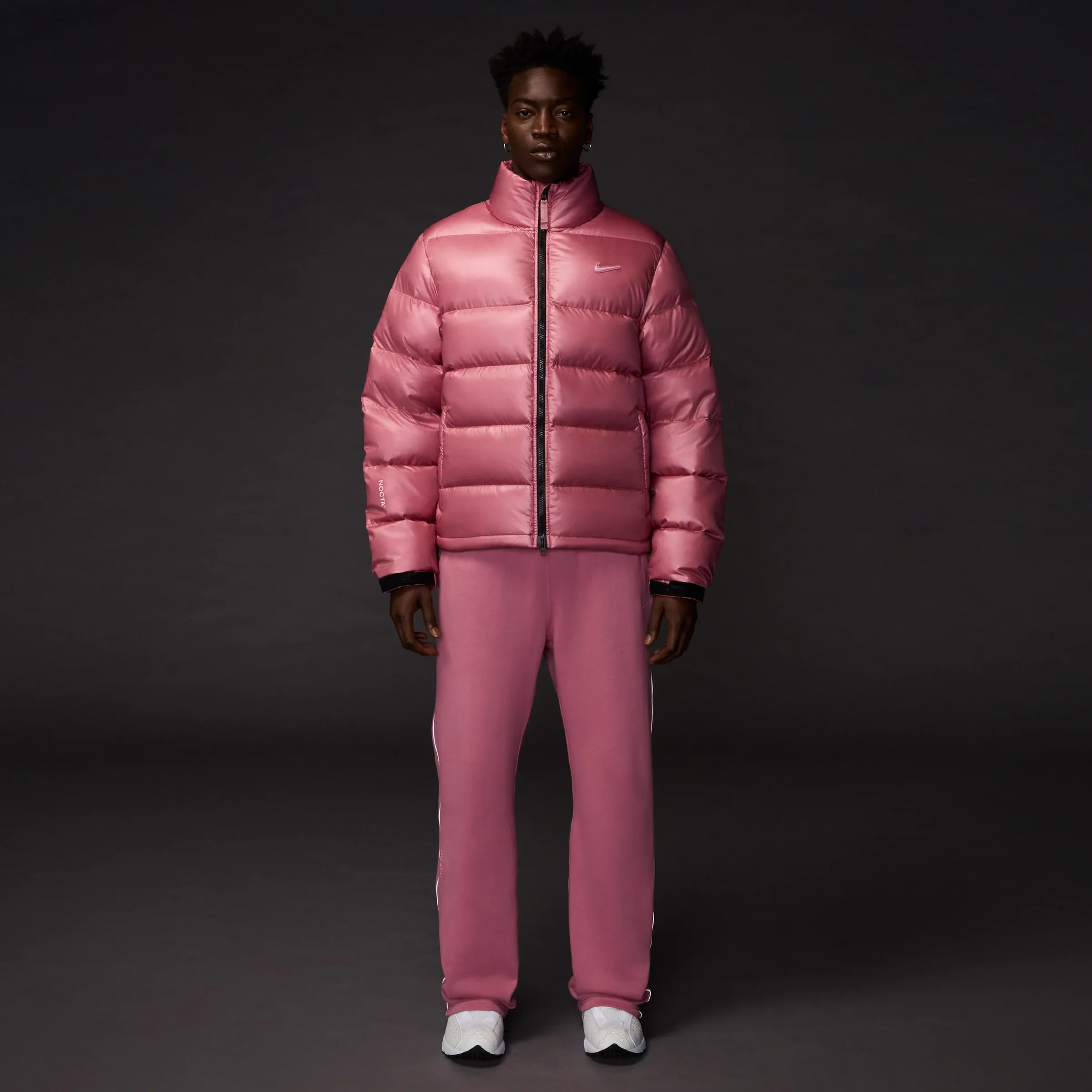 Nike x NOCTA Sunset Puffer Jacket - Desert Berry - Image 3