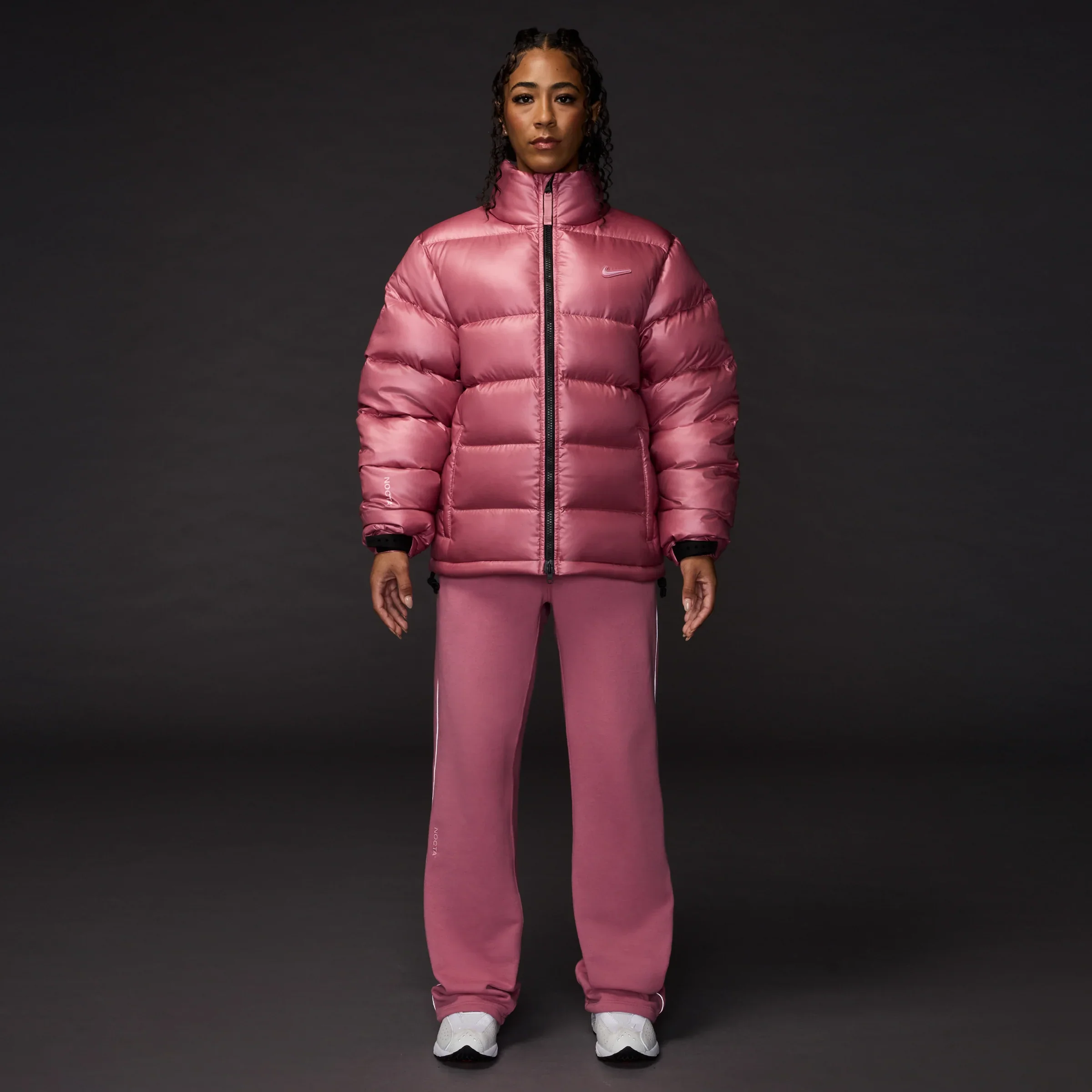 Nike x NOCTA Sunset Puffer Jacket - Desert Berry - Image 7