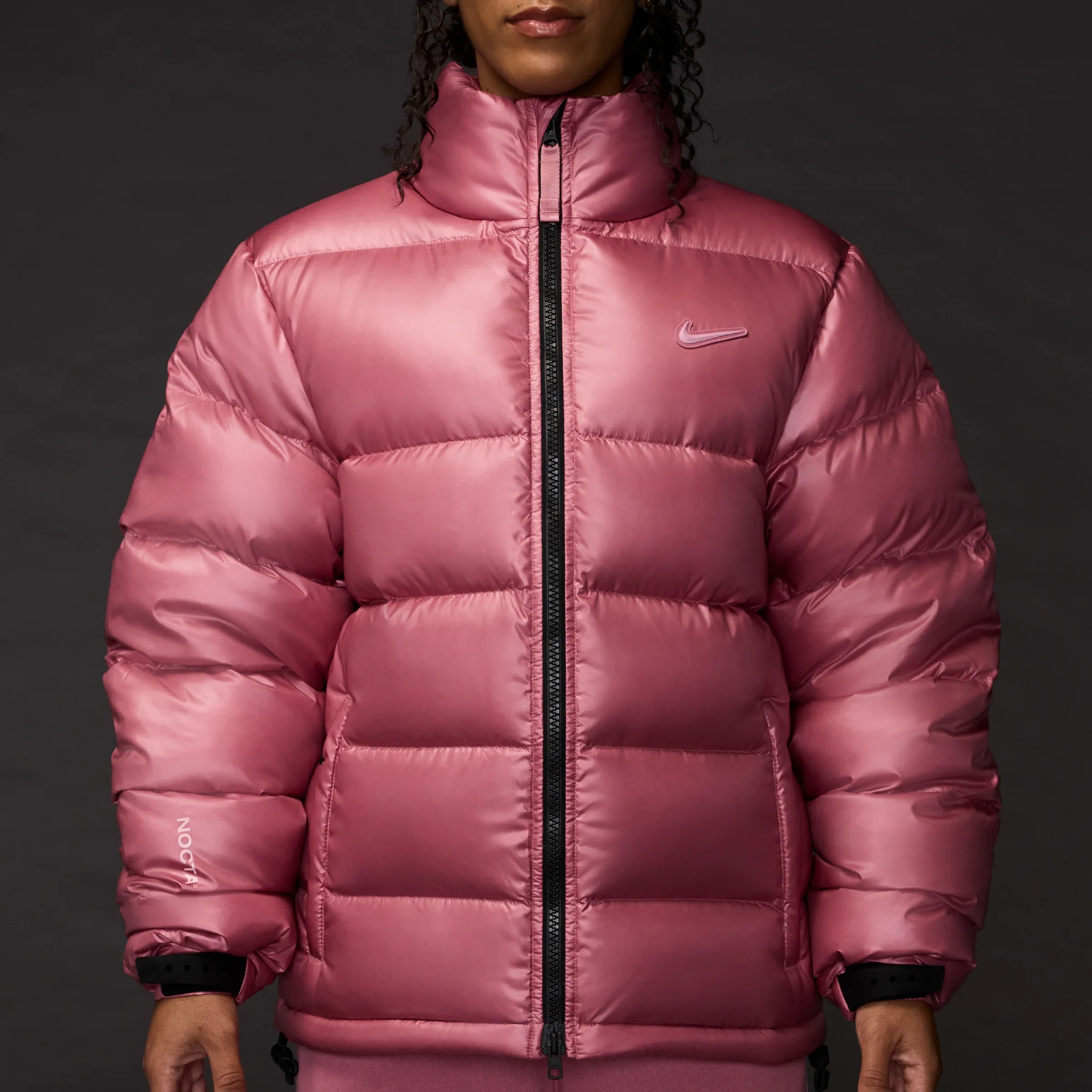 Nike x NOCTA Sunset Puffer Jacket - Desert Berry - Image 8