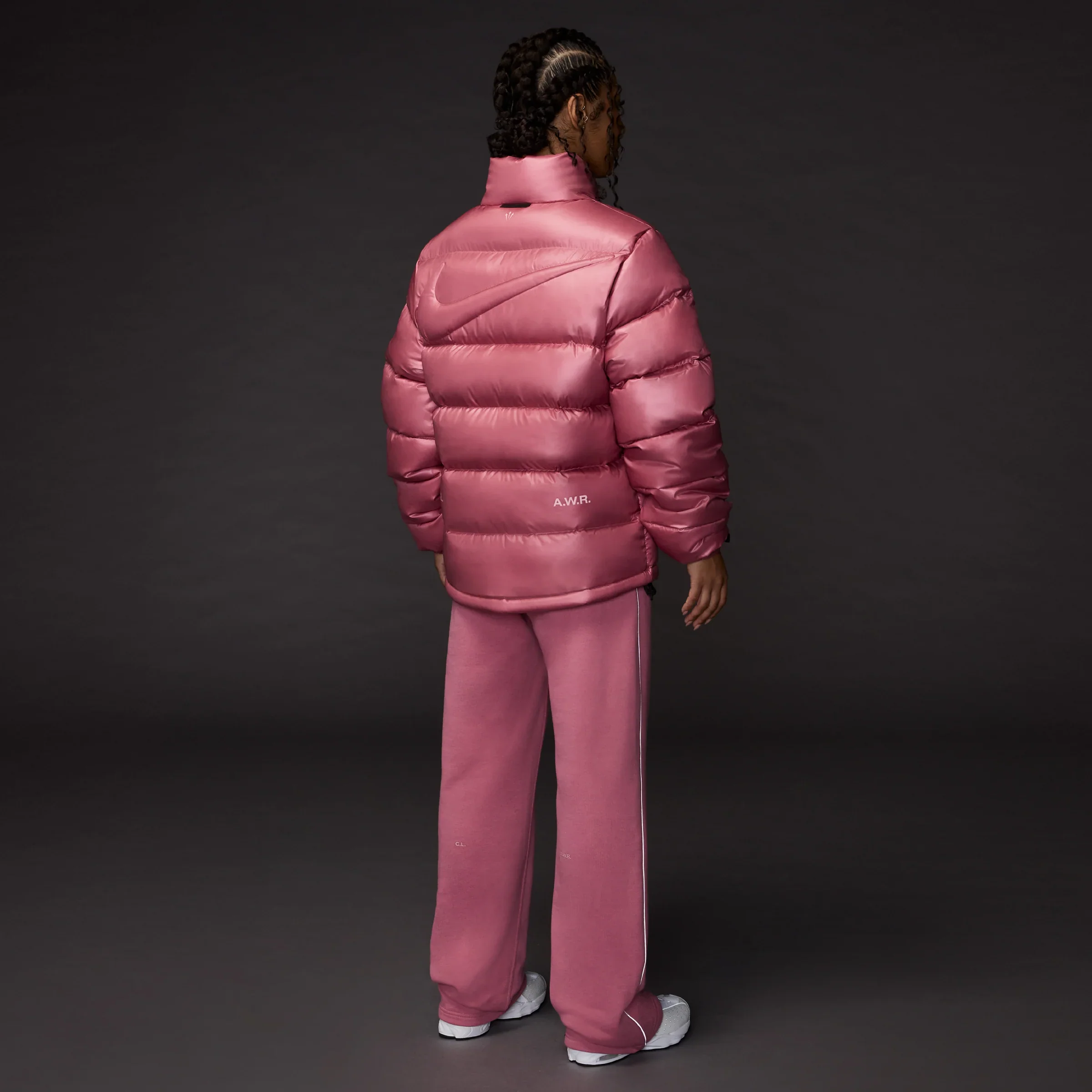 Nike x NOCTA Sunset Puffer Jacket - Desert Berry - Image 9