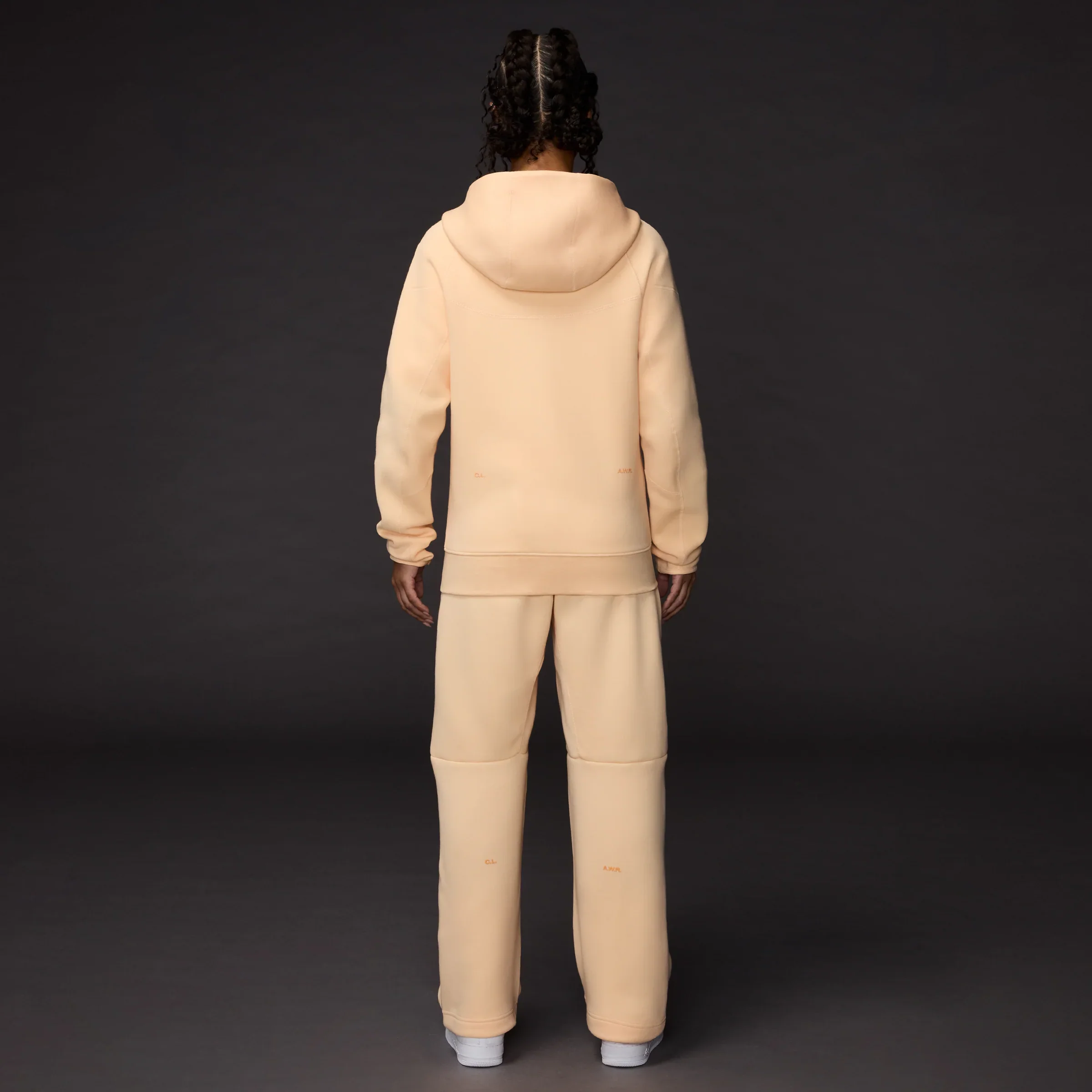Nike x NOCTA Tech Fleece Full Zip Hoodie - Ice Peach - Image 6