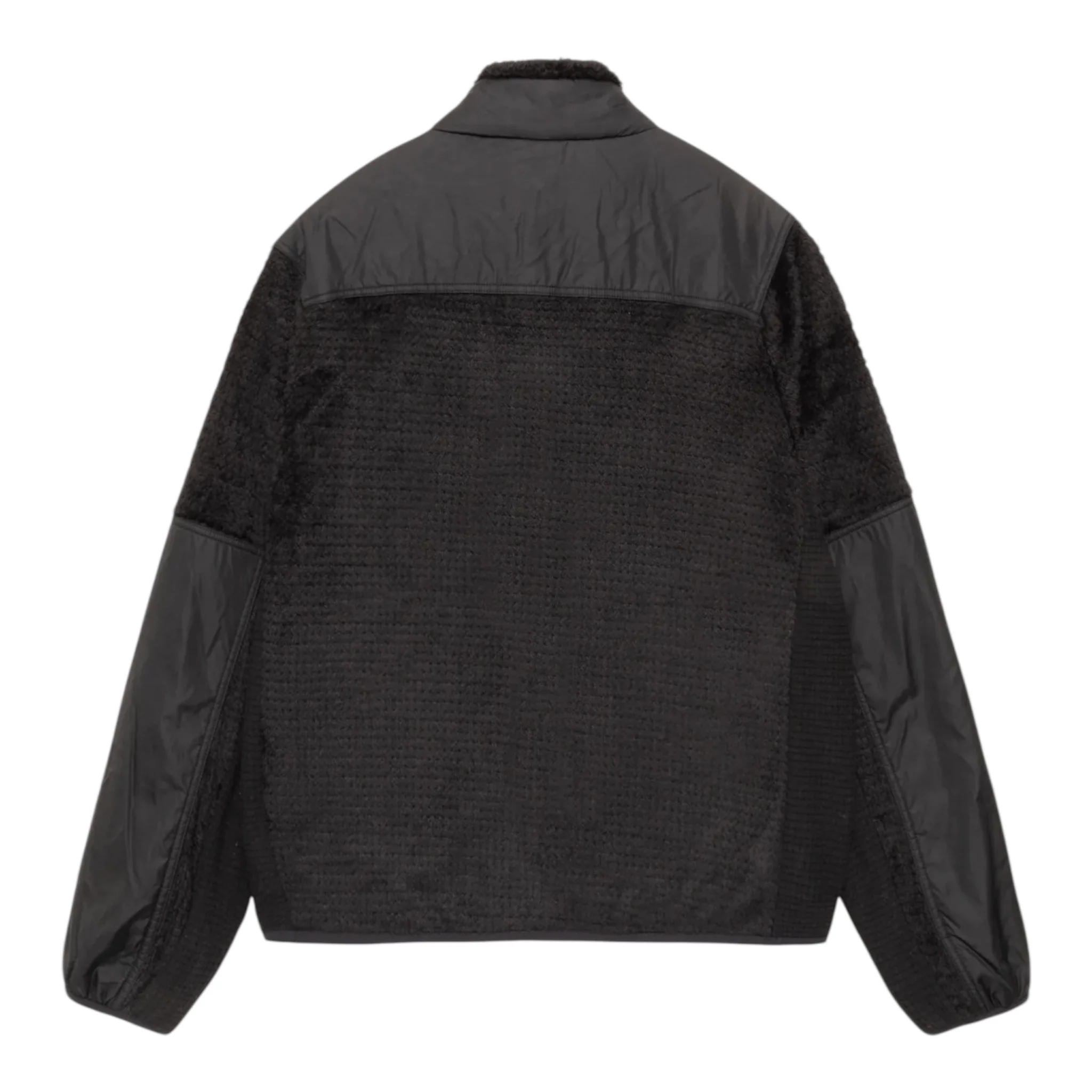 Nike x Stussy Full Zip Fleece Jacket - Black - Image 2