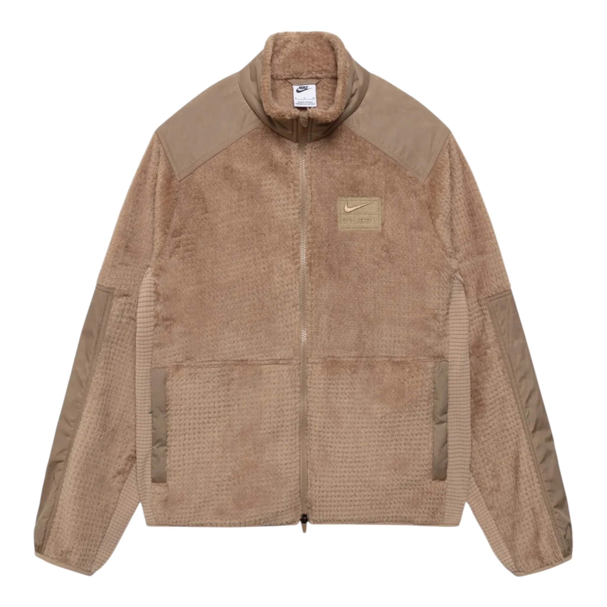 Nike x Stussy Full Zip Fleece Jacket - Pinenut