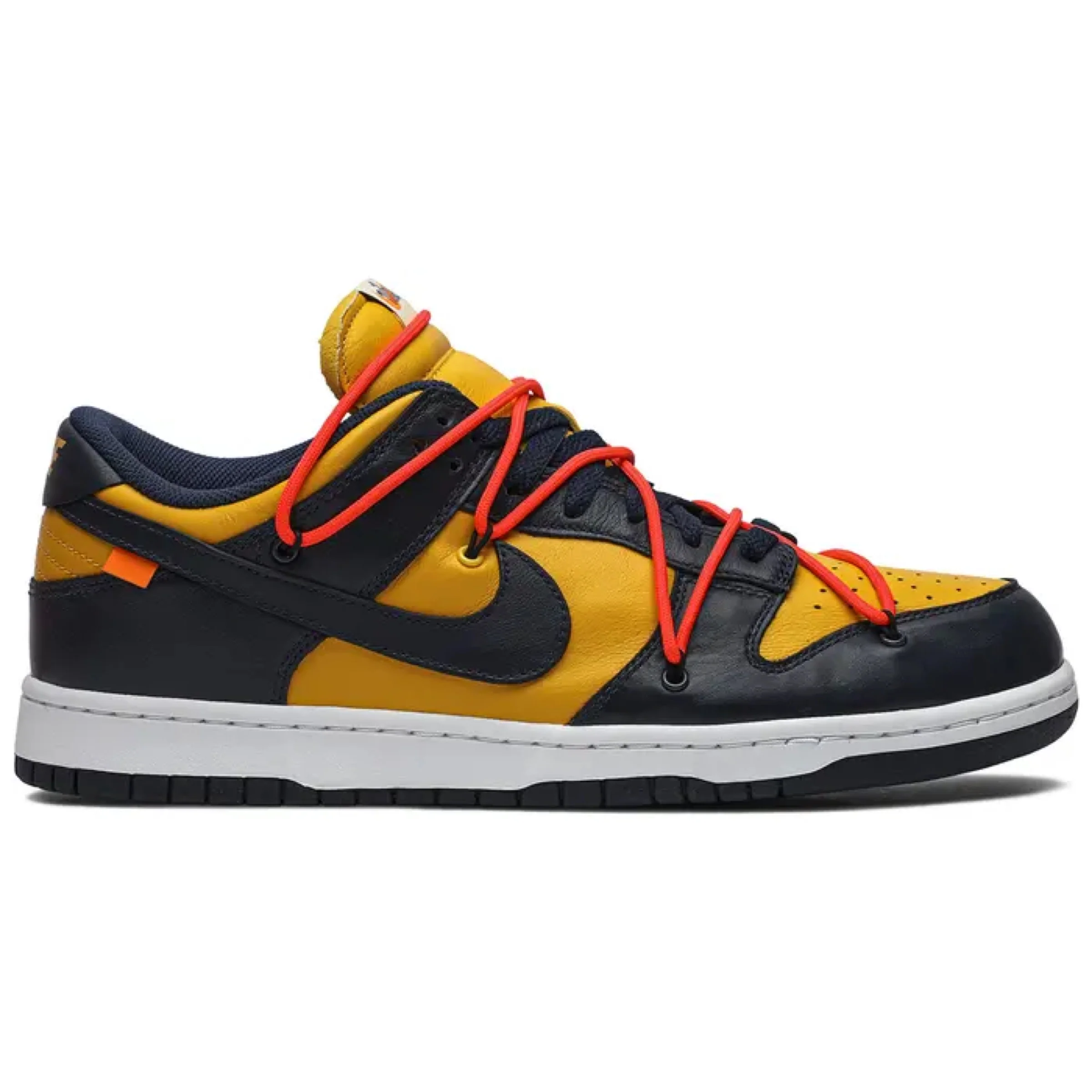 Off-White x Nike Dunk Low 'University Gold'