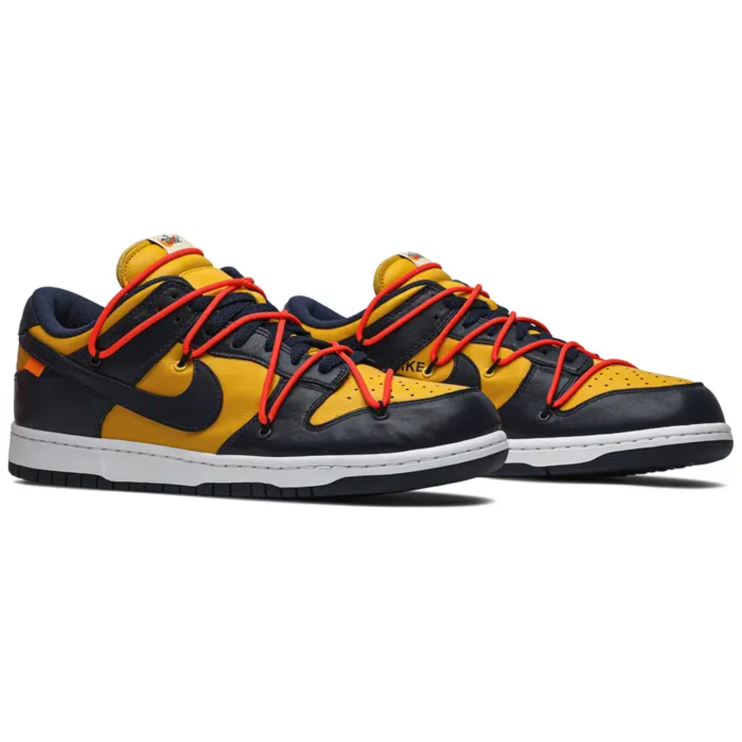 Off-White x Nike Dunk Low 'University Gold' - Image 5