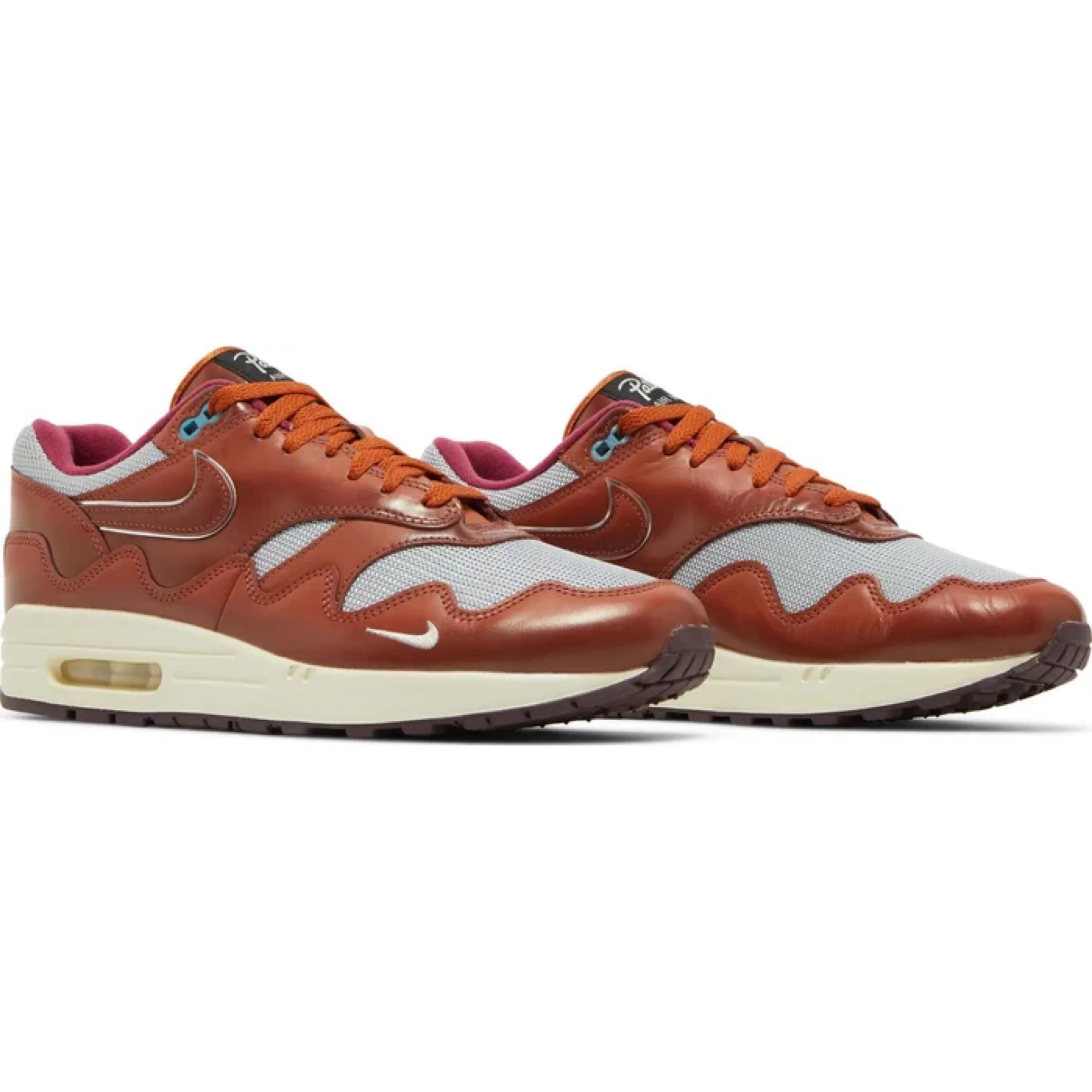 Patta x Nike Air Max 1 The Next Wave 'Dark Russet' - Image 5