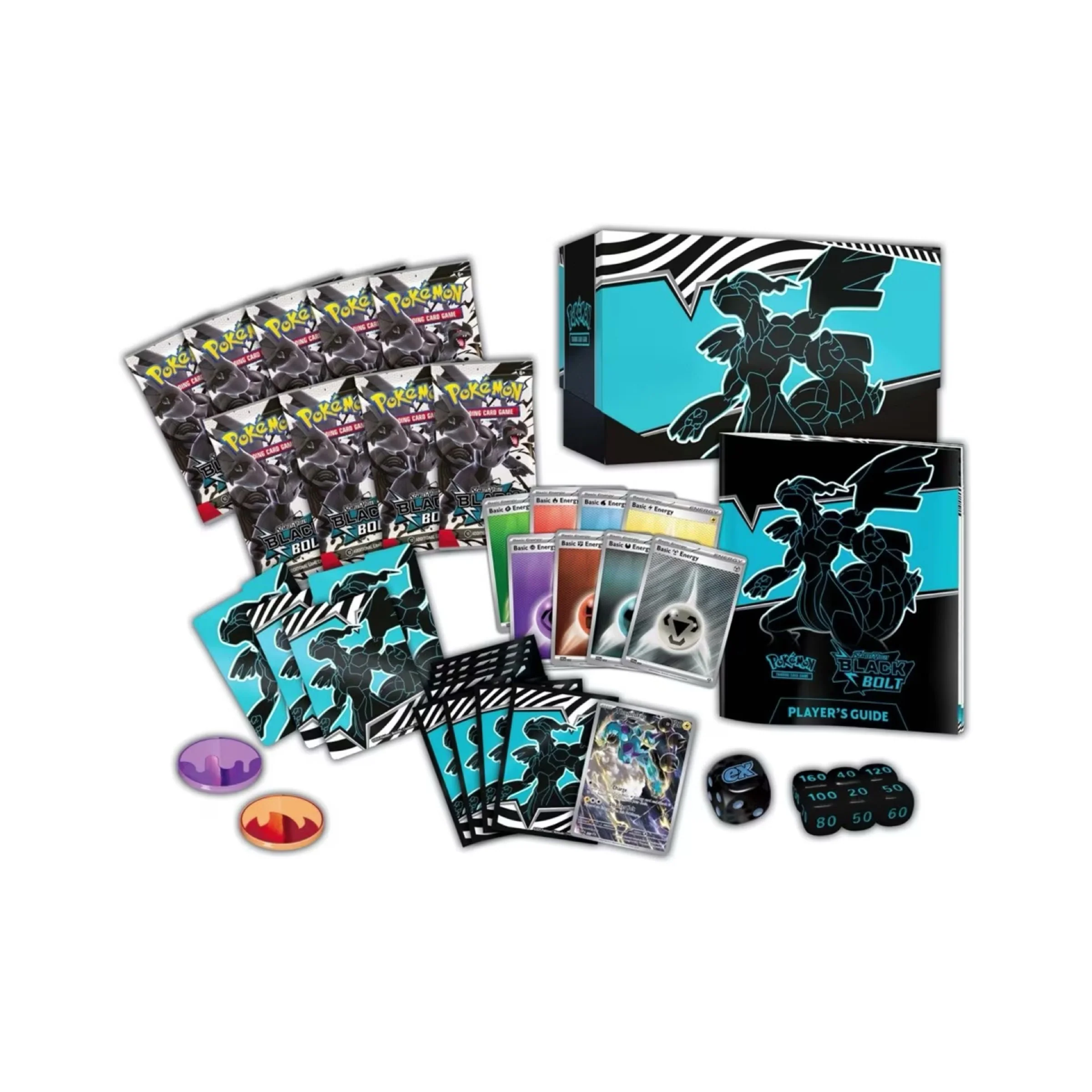 Pokemon TCG Scarlet & Violet - Black Bolt Elite Trainer Box - Image 3