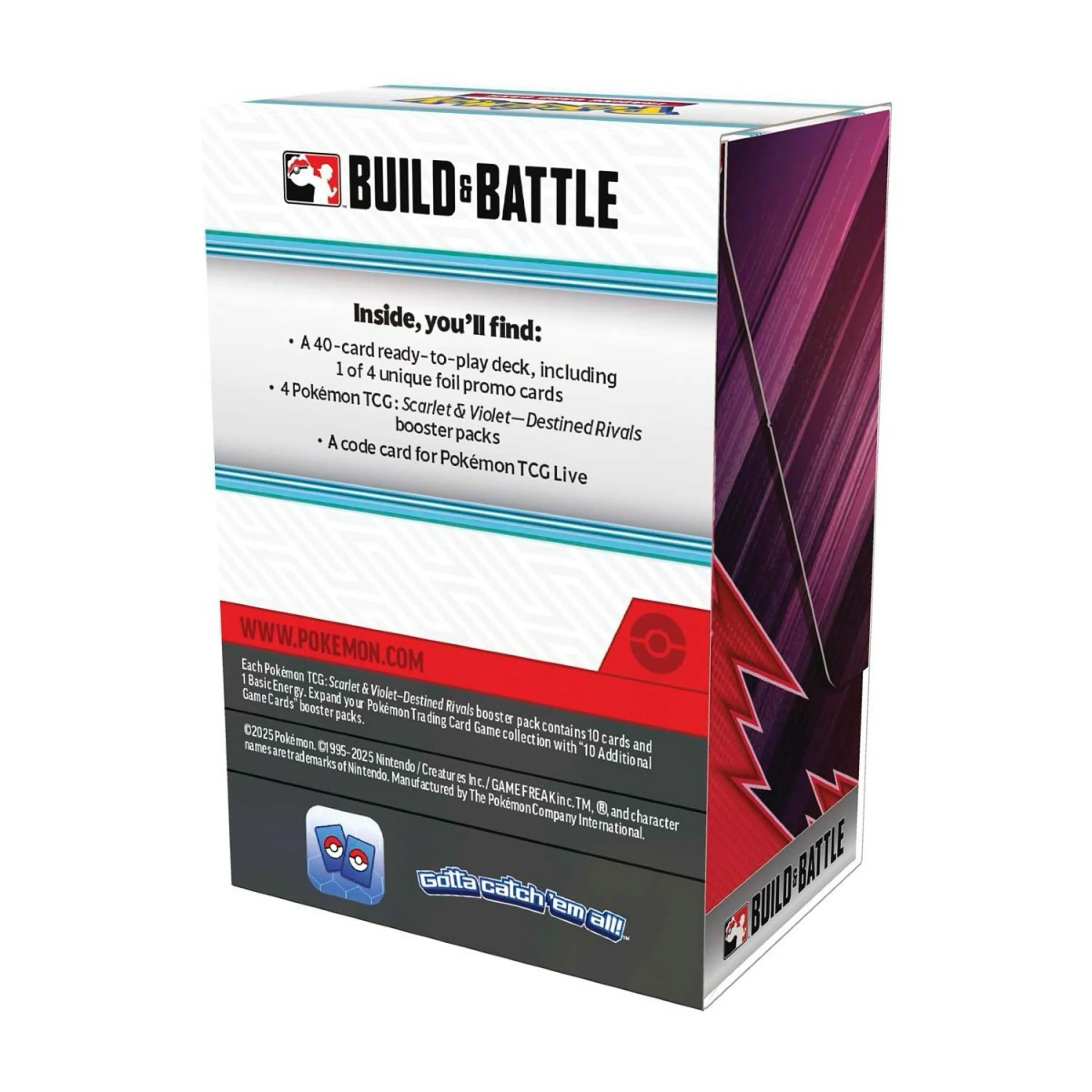 Pokemon TCG Scarlet & Violet - Destined Rivals Build & Battle Box - Image 6