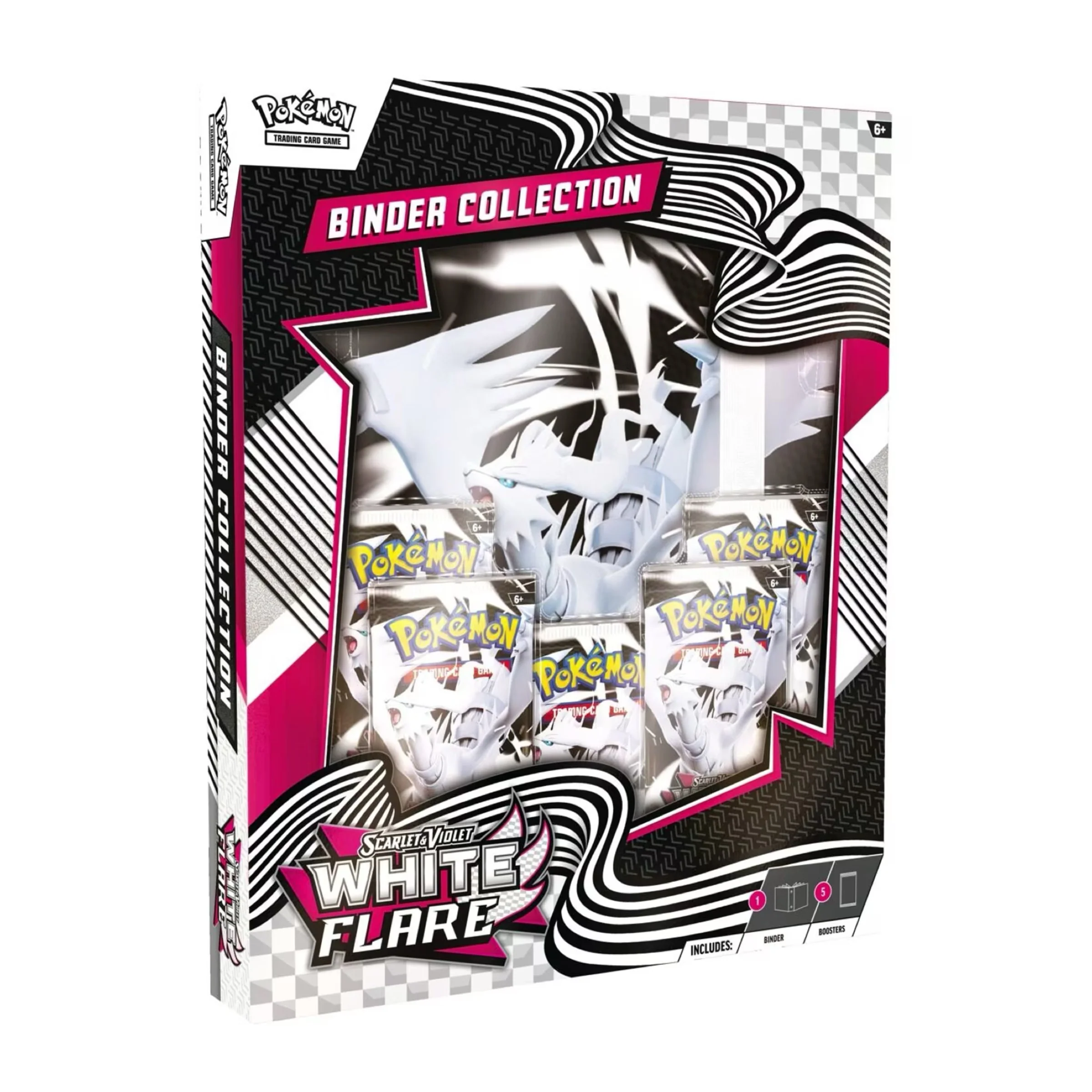 Pokemon TCG Scarlet & Violet - White Flare Binder Collection