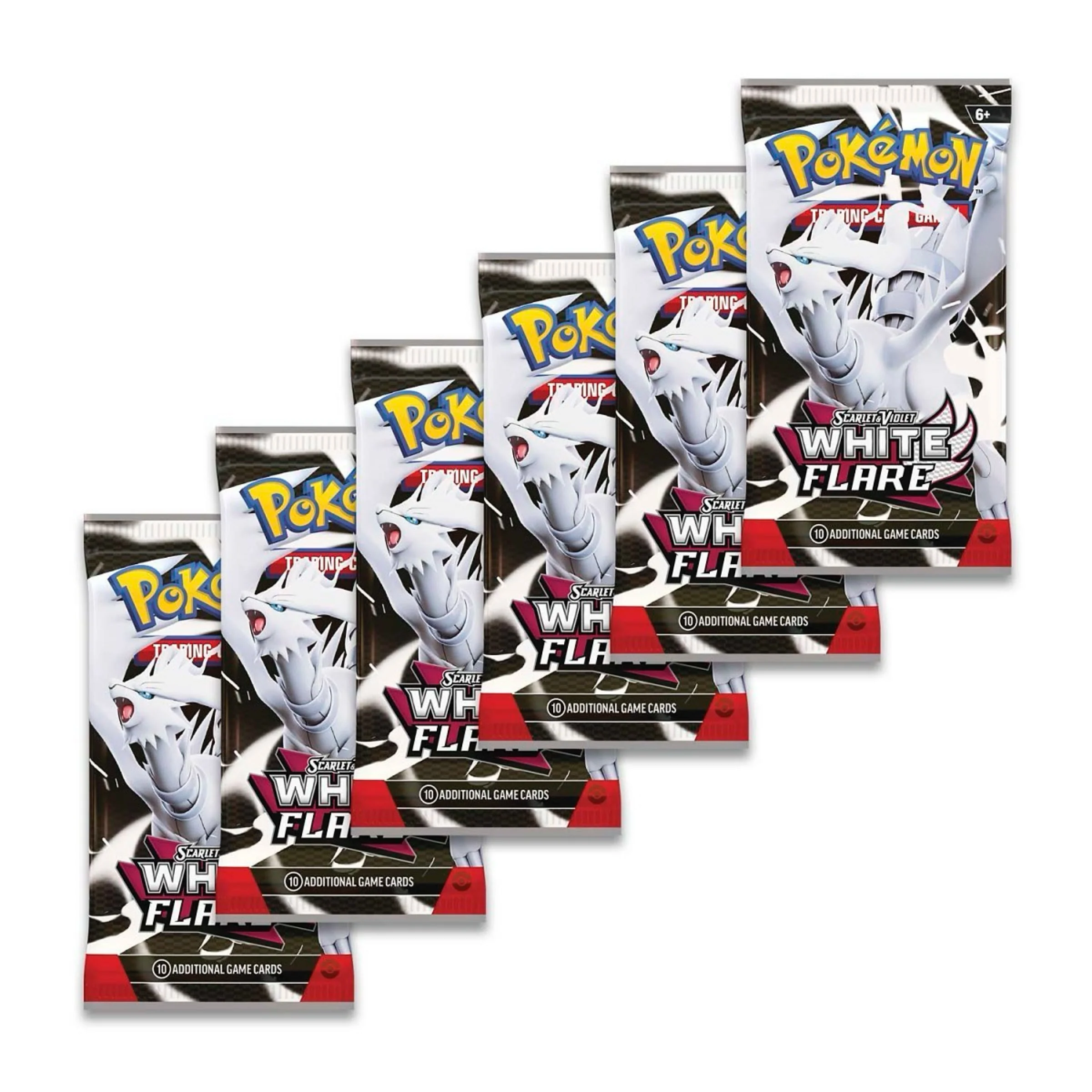 Pokemon TCG Scarlet & Violet - White Flare Booster Bundle (6 Packs) - Image 3