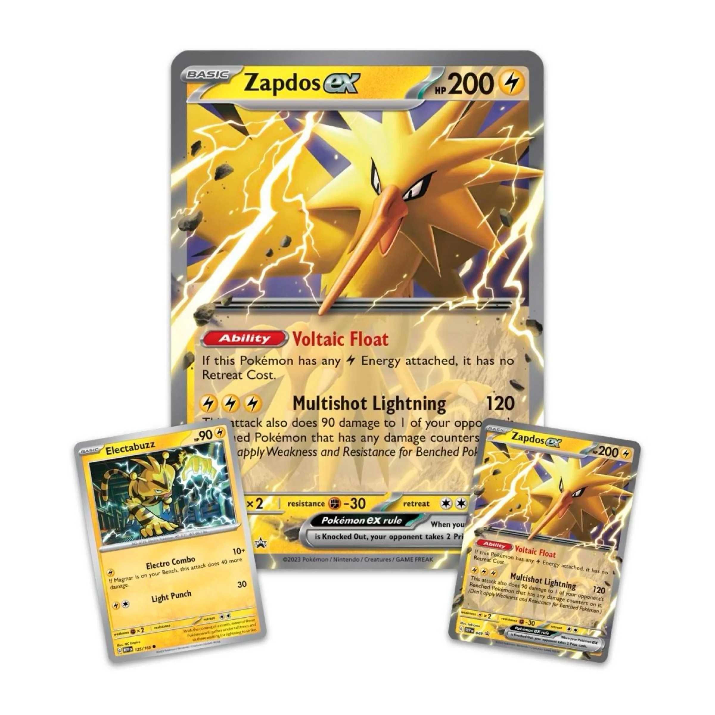 Pokemon TCG Scarlet & Violet - Zapdos EX Collection - Image 2