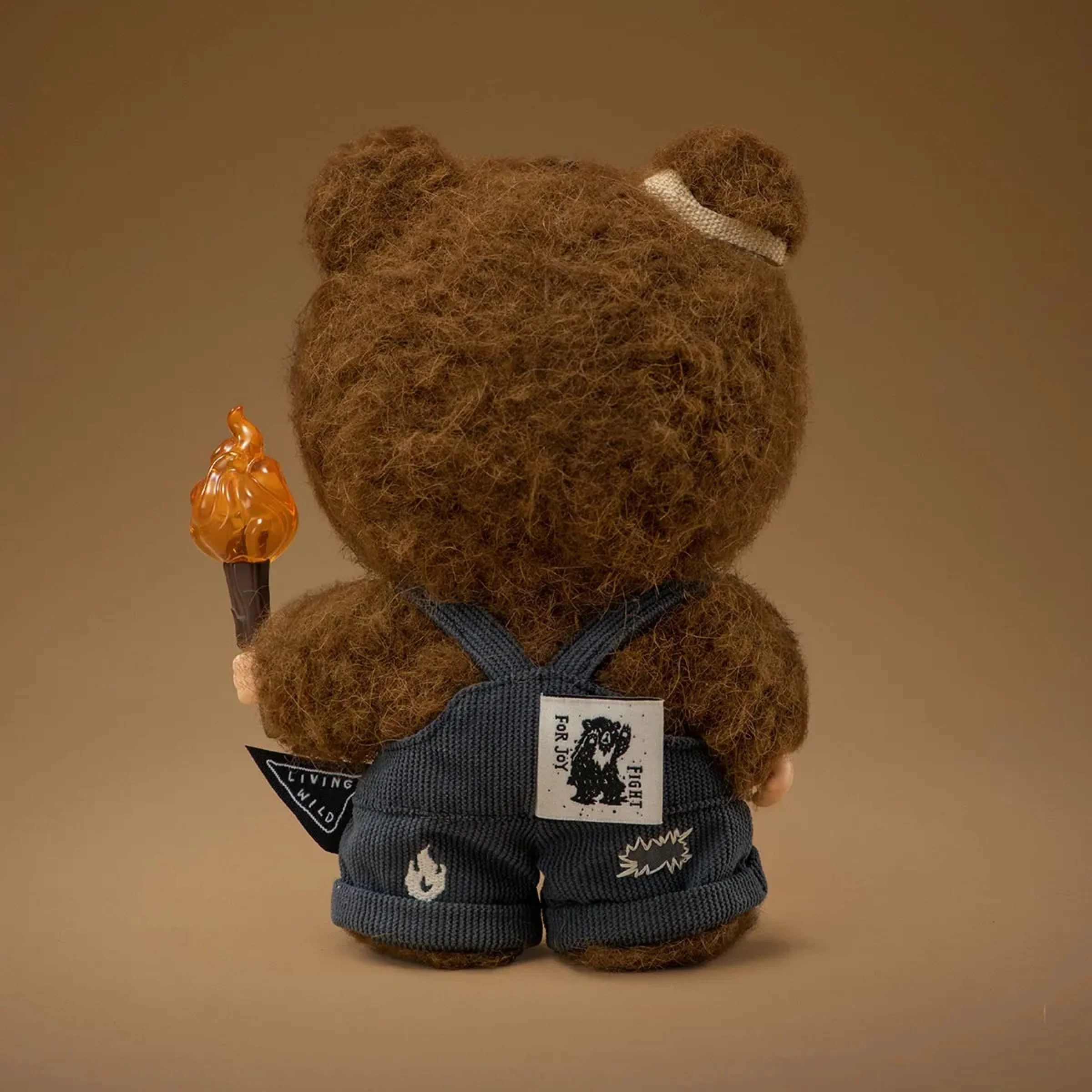 Pop Mart Hirono Living Wild-Fight for Joy Plush Doll - Image 3