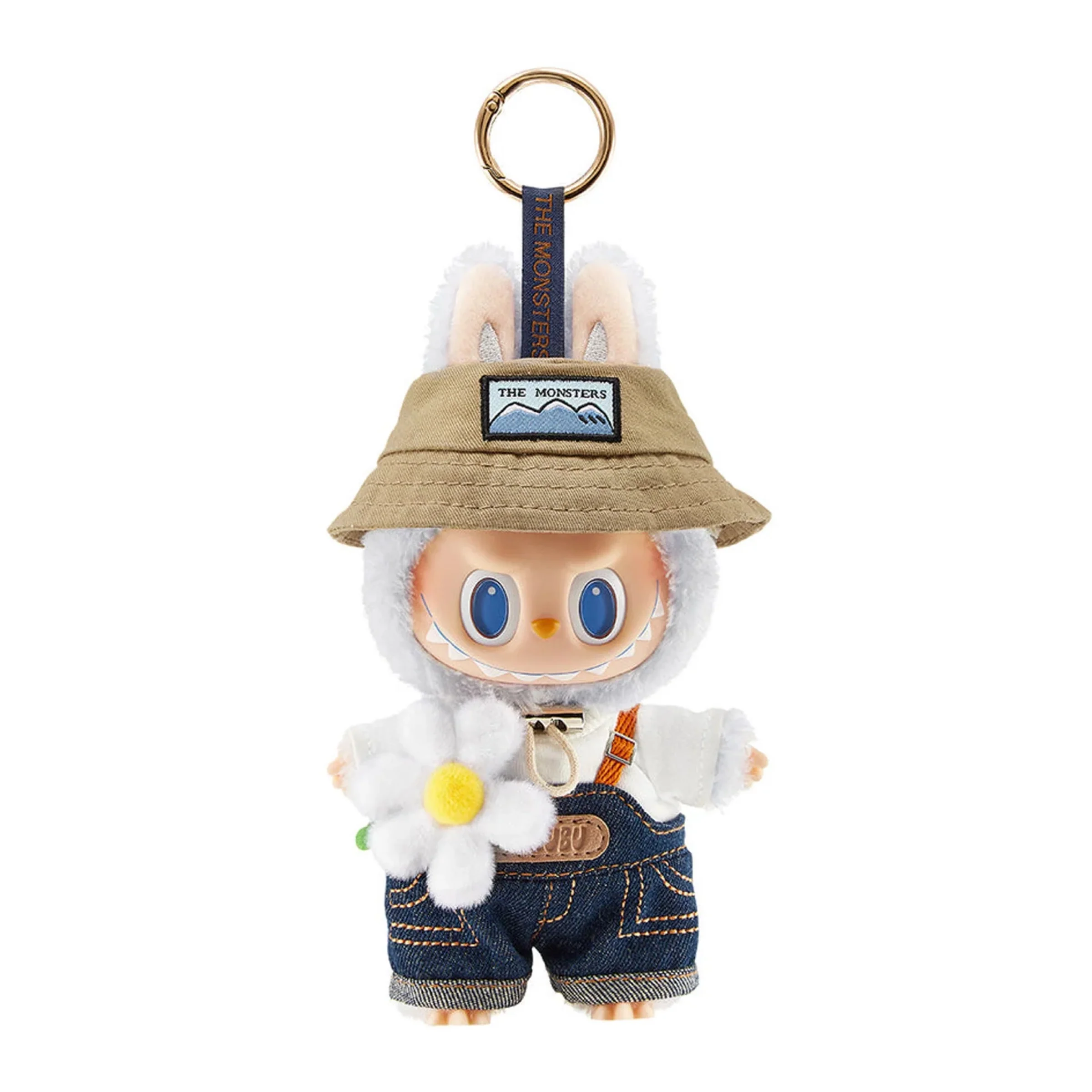 Pop Mart Labubu The Monsters Fall In Wild Vinyl Plush Doll Pendant Keychain