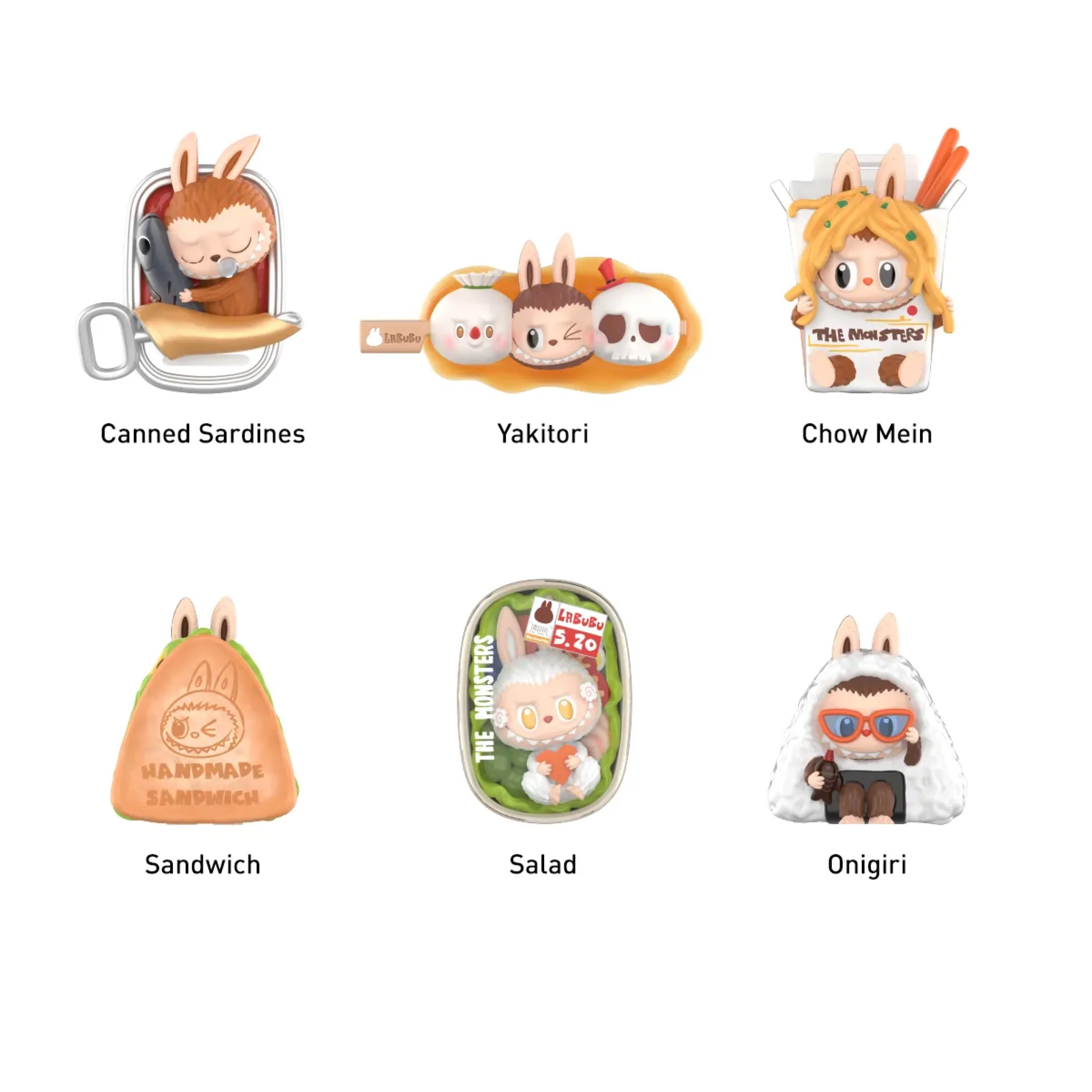 Pop Mart Labubu The Monsters Wacky Mart Series Cup Noodles Figure Blind Box - Image 3