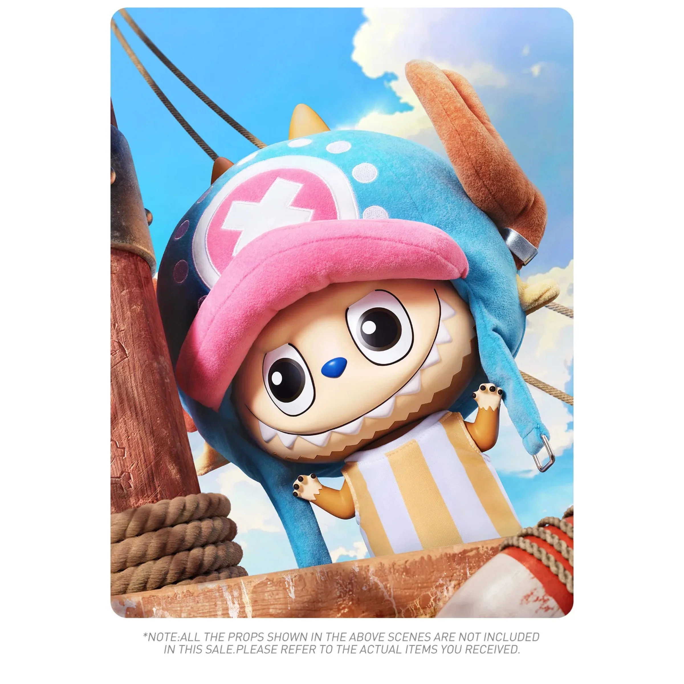 Pop Mart Labubu The Monsters x One Piece Mega Labubu Tonytony Chopper 400% - Image 4